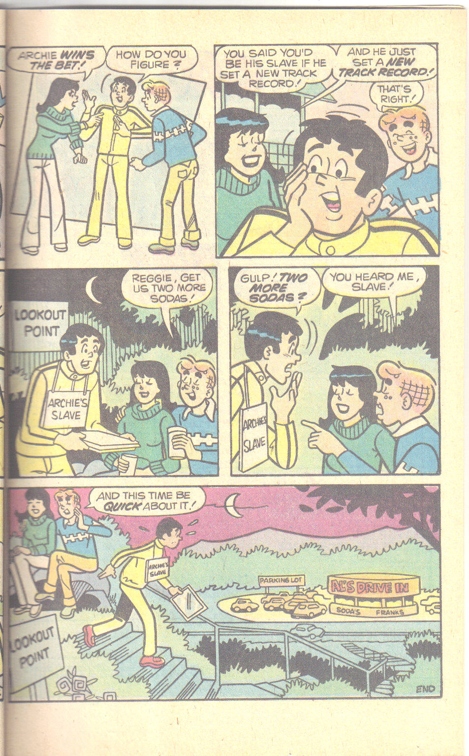 Read online Reggie and Me (1966) comic -  Issue #116 - 17