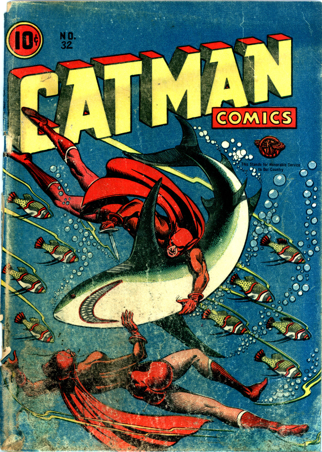 Cat-Man Comics 32 Page 1