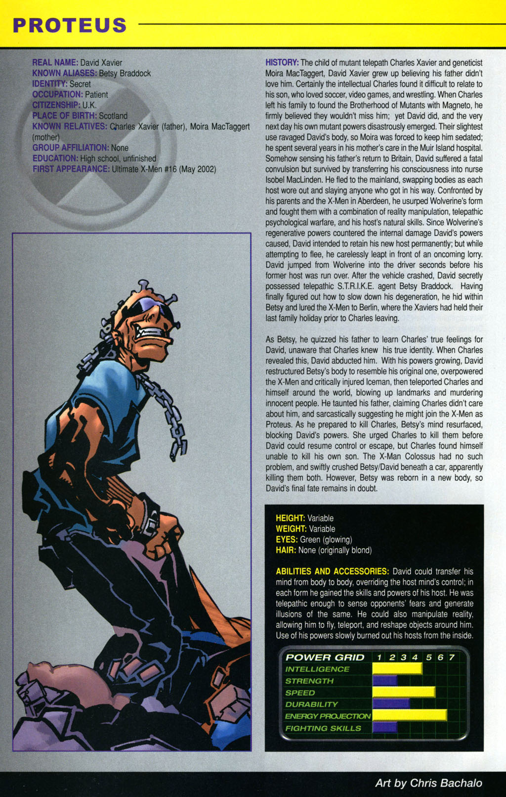 Read online Official Handbook of the Ultimate Marvel Universe: The Ultimates & X-Men 2005 comic -  Issue # Full - 34