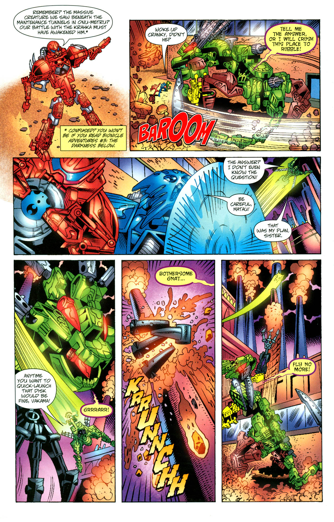 Read online Bionicle comic -  Issue #21 - 11