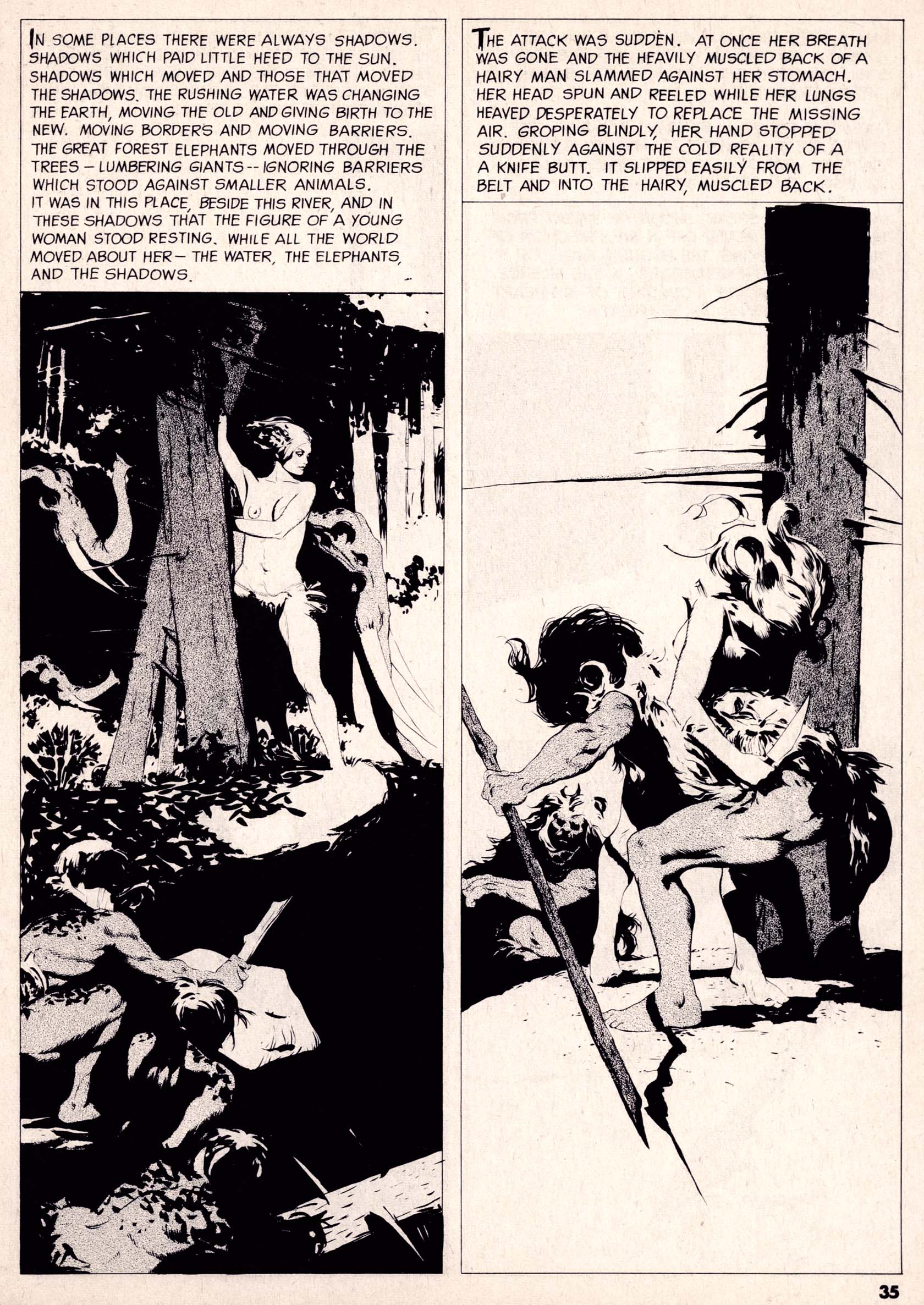 Read online Vampirella (1969) comic -  Issue #12 - 34
