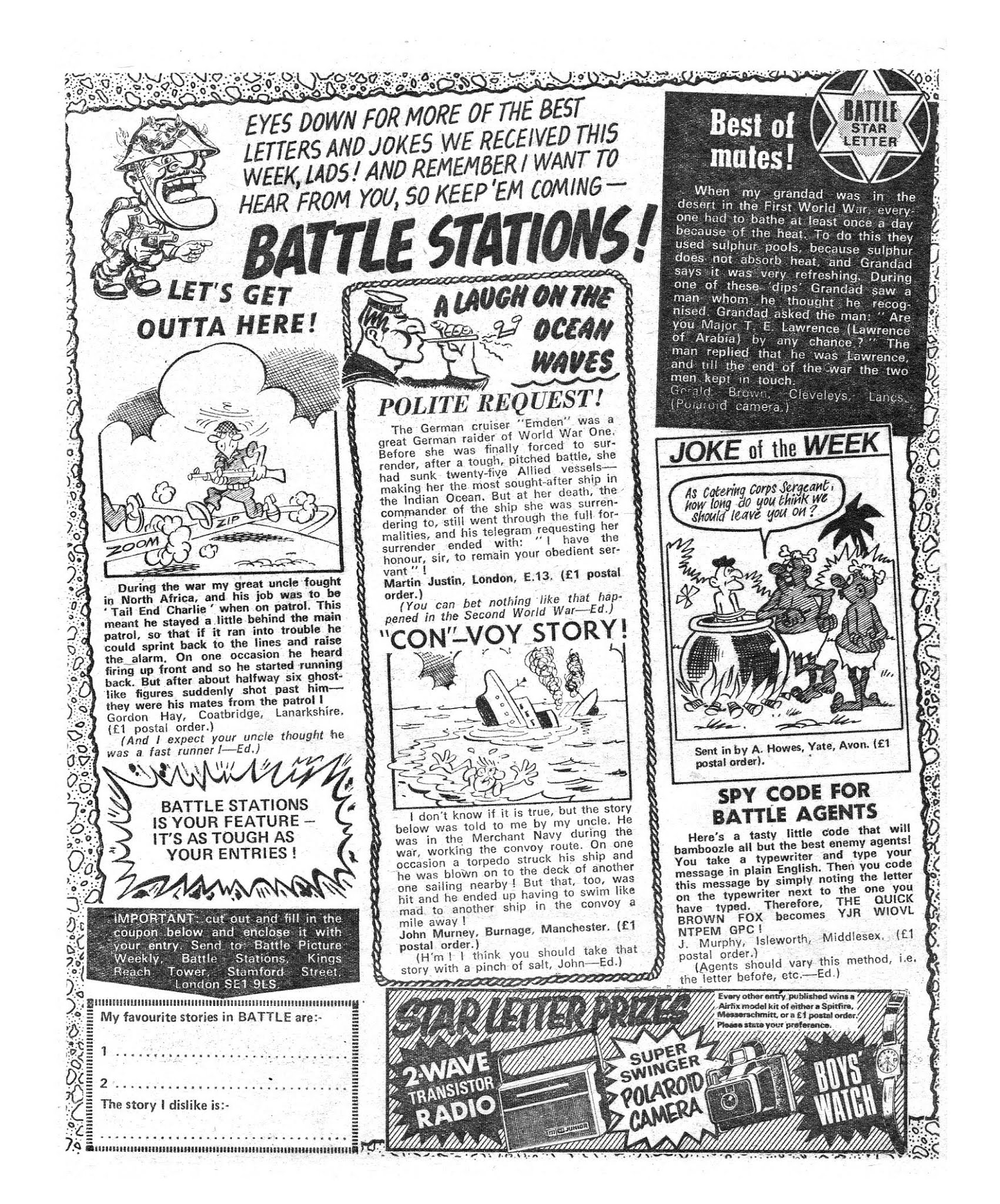 Read online Battle Picture Weekly comic -  Issue #65 - 24
