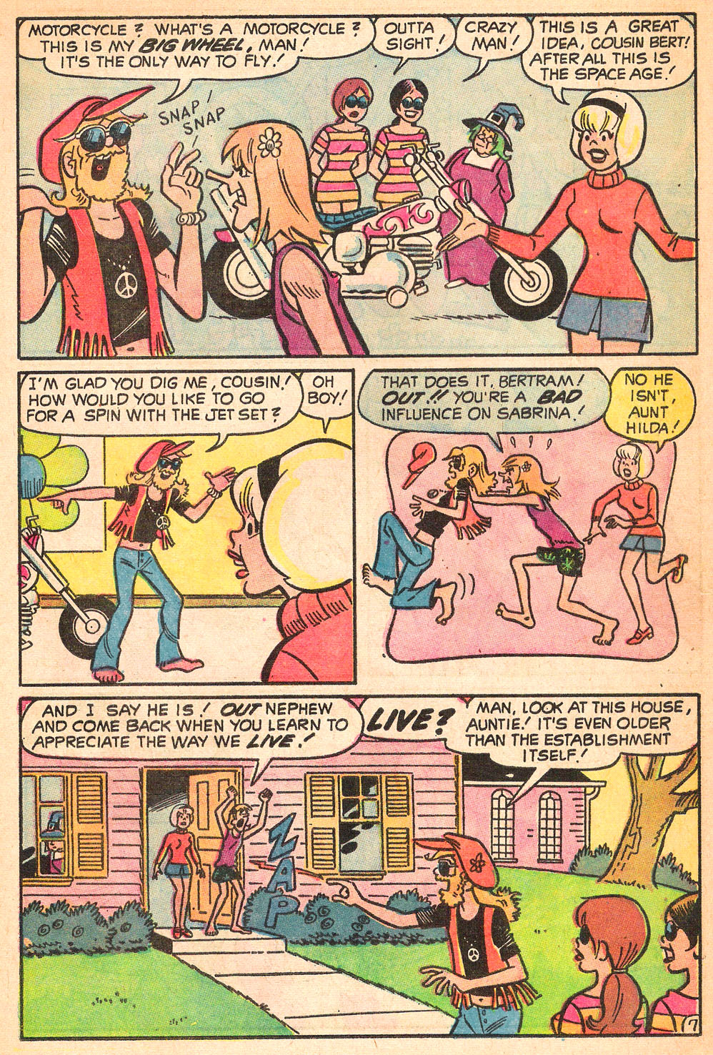 Read online Sabrina The Teenage Witch (1971) comic -  Issue #2 - 21