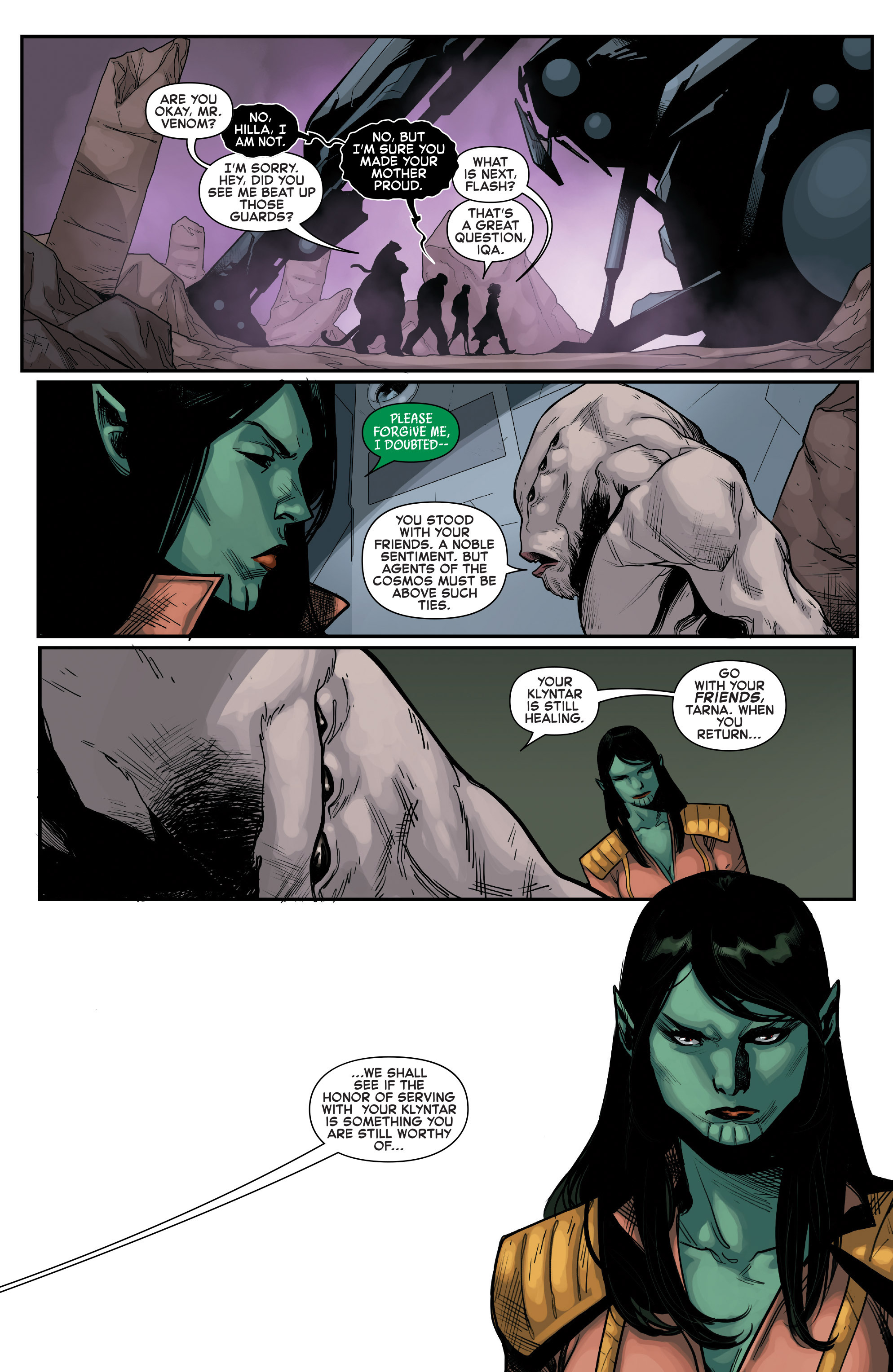 Read online Venom: Space Knight comic -  Issue #10 - 18