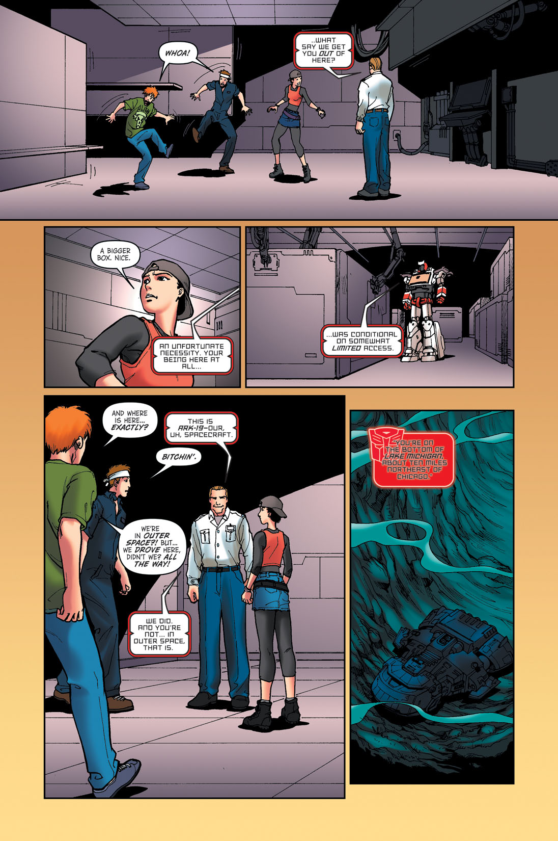 Read online The Transformers: Infiltration comic -  Issue #3 - 14