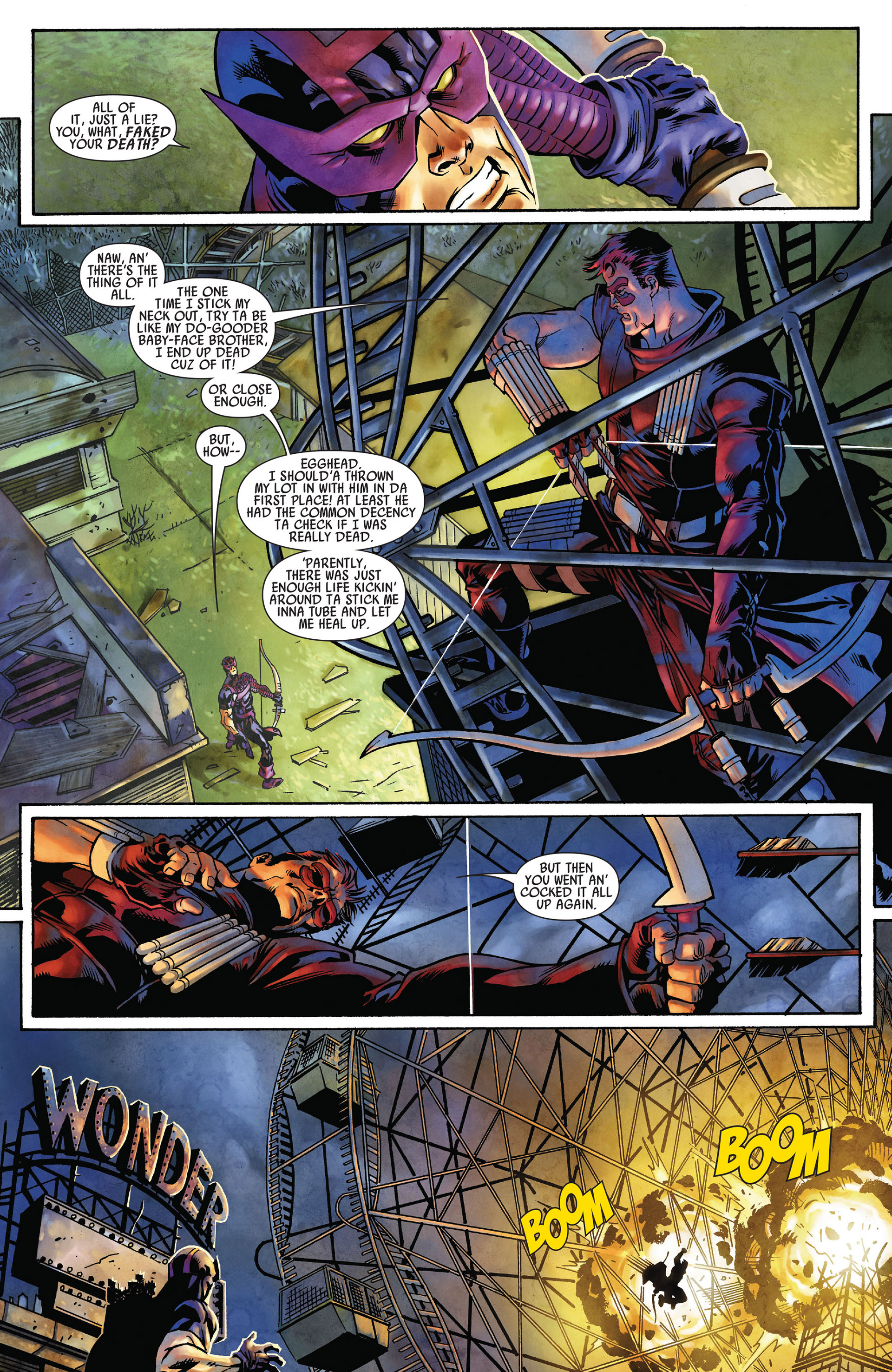Read online Hawkeye: Blindspot comic -  Issue #3 - 14