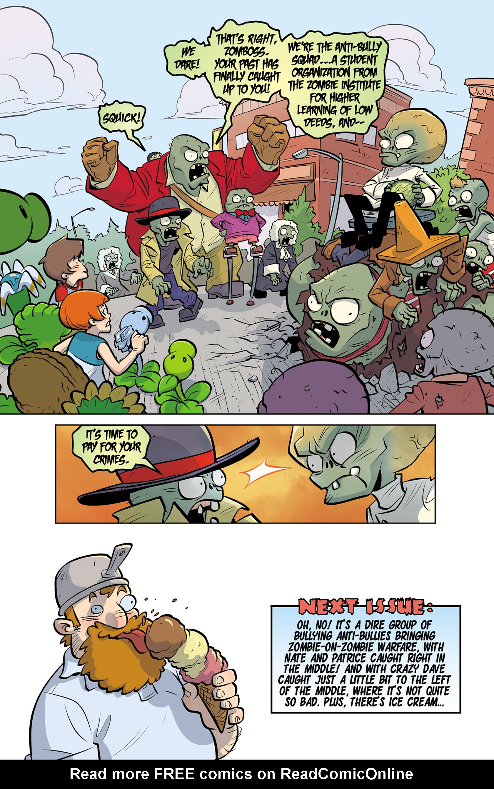 Read online Plants vs. Zombies: Bully For You comic -  Issue #1 - 22