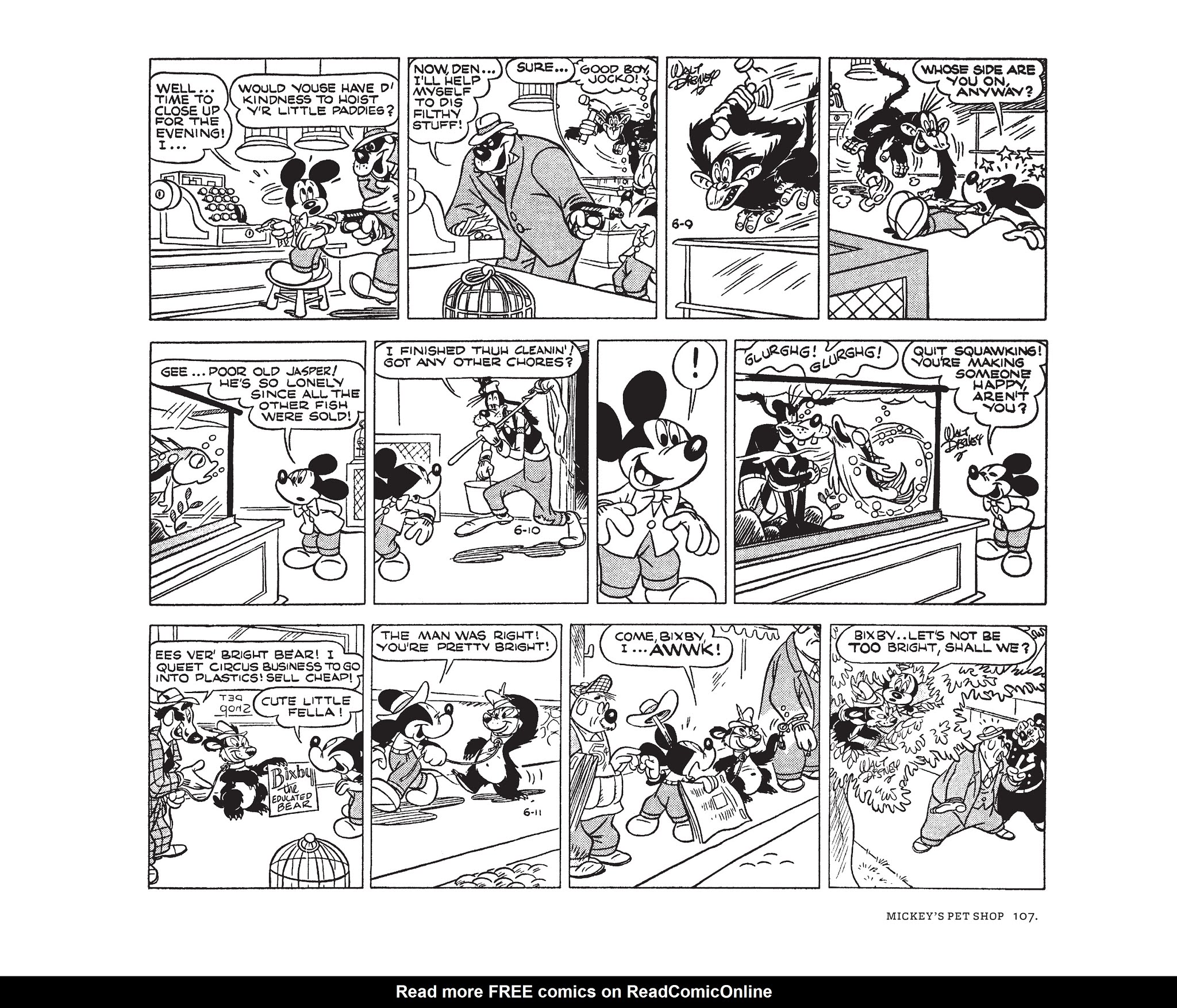 Read online Walt Disney's Mickey Mouse by Floyd Gottfredson comic -  Issue # TPB 9 (Part 2) - 7