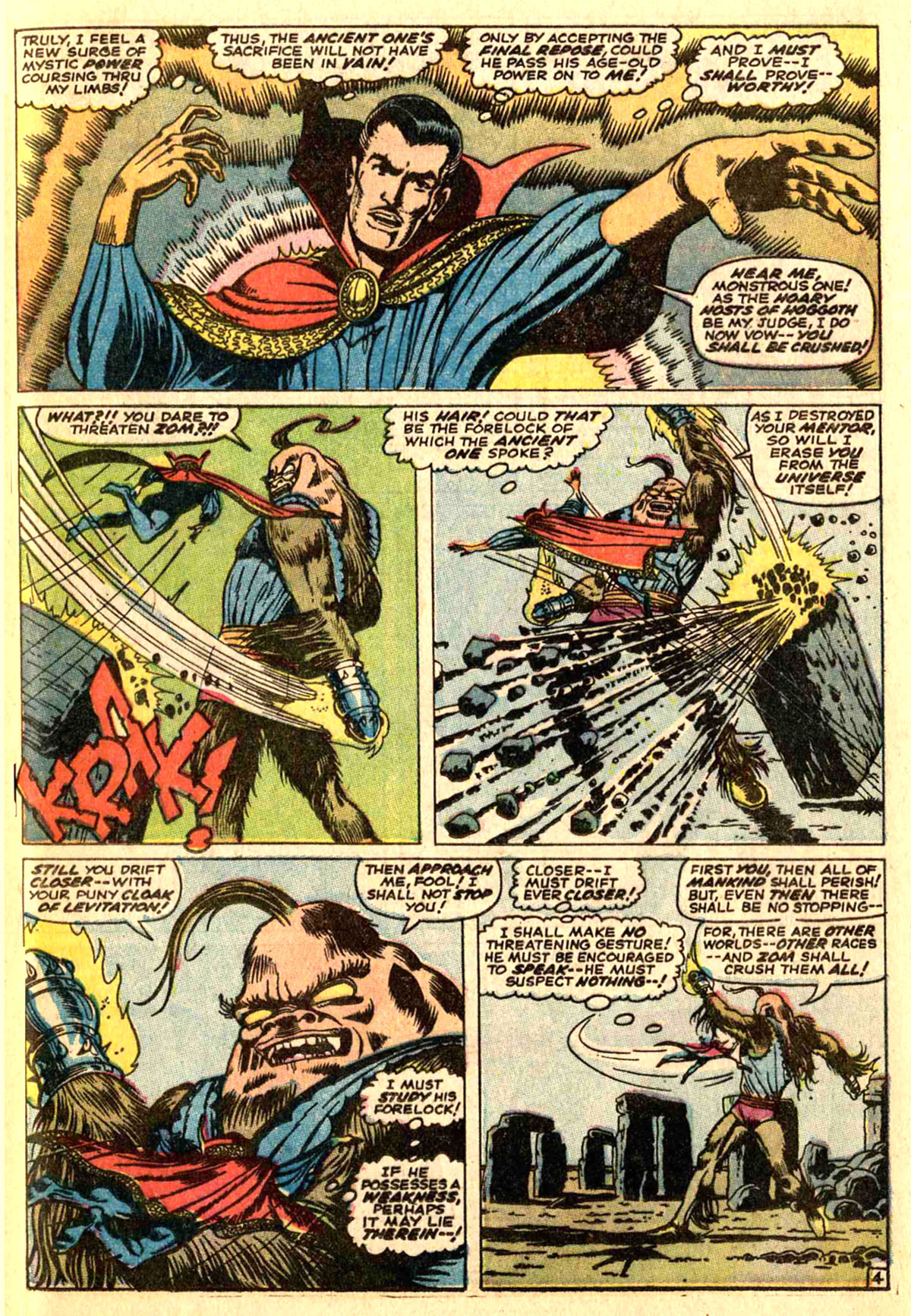 Read online Marvel Masterworks: Doctor Strange comic -  Issue # TPB 2 - 158