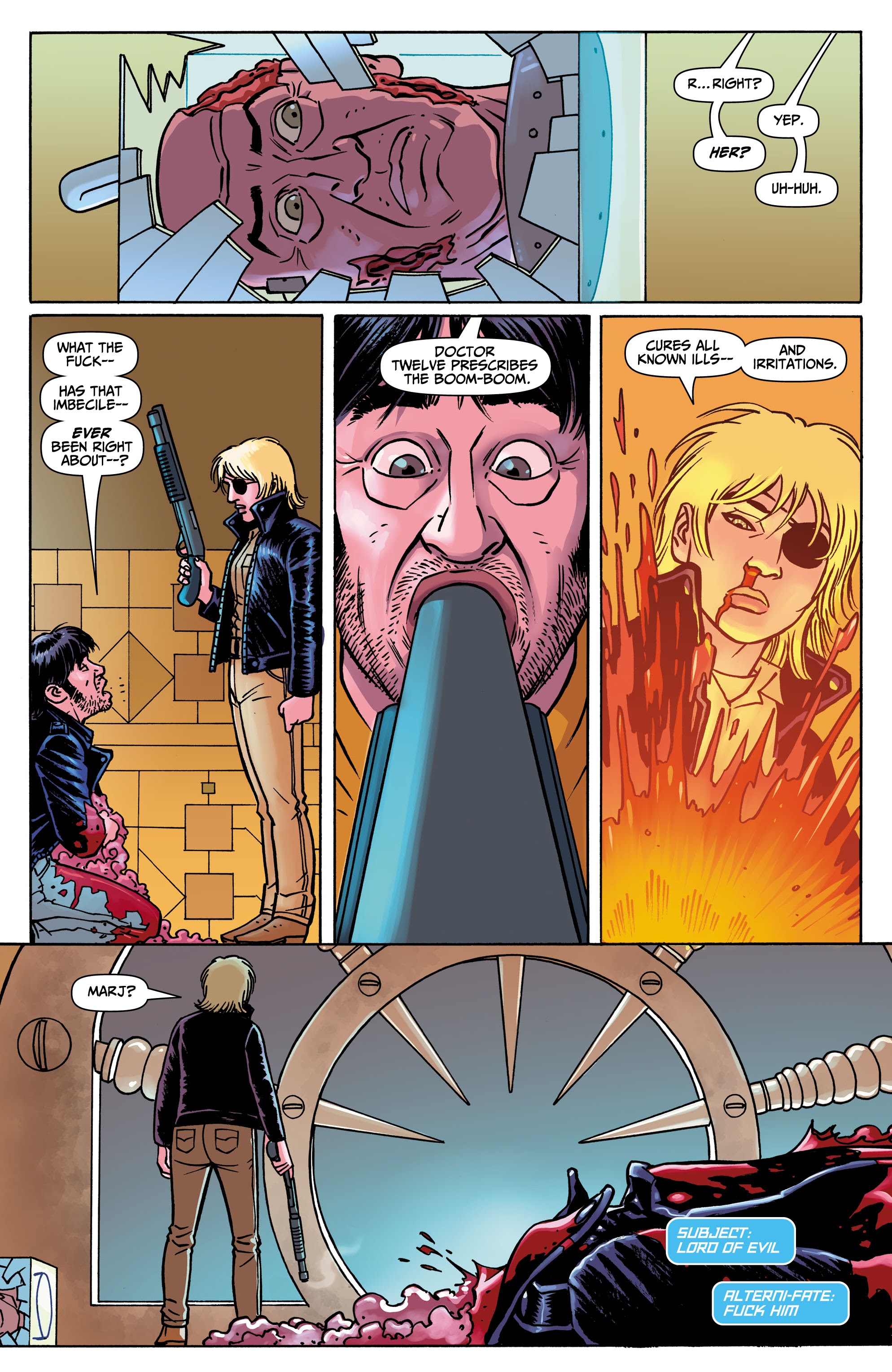 Read online Marjorie Finnegan, Temporal Criminal comic -  Issue #8 - 19
