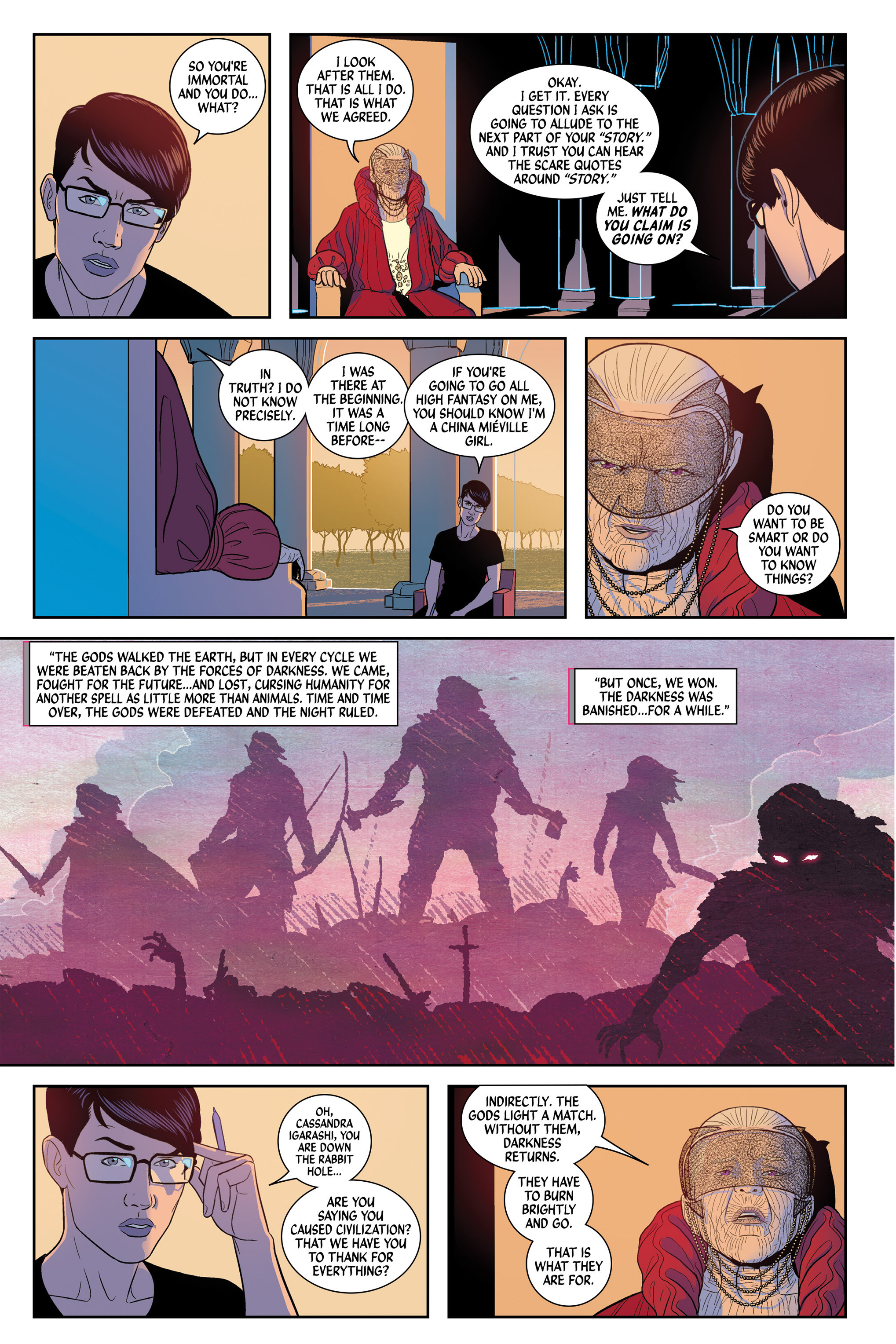 Read online The Wicked   The Divine: Book One comic -  Issue # Full (Part 2) - 52