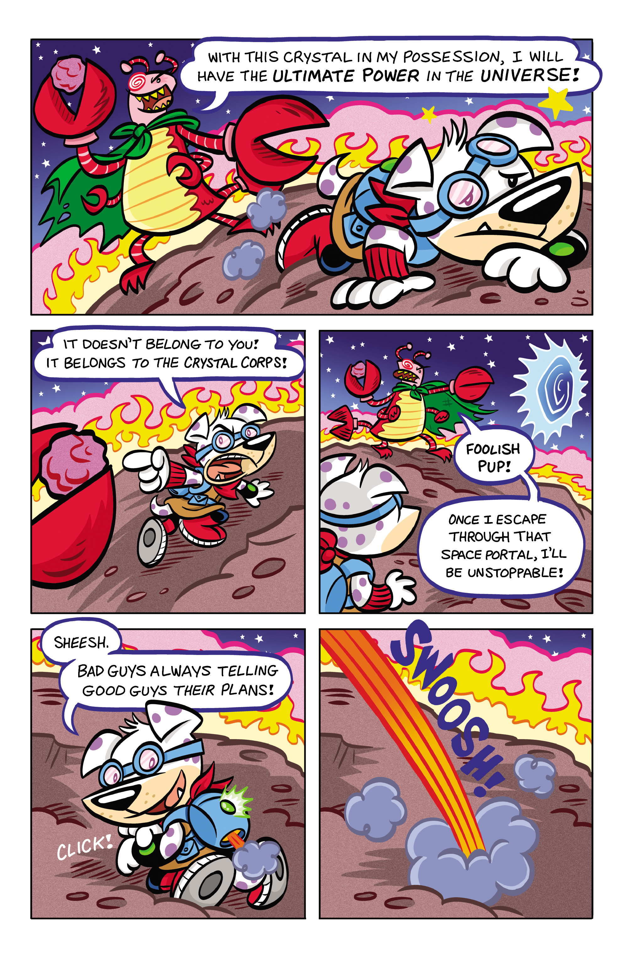 Read online Aw Yeah Comics: Action Cat & Adventure Bug comic -  Issue #1 - 12