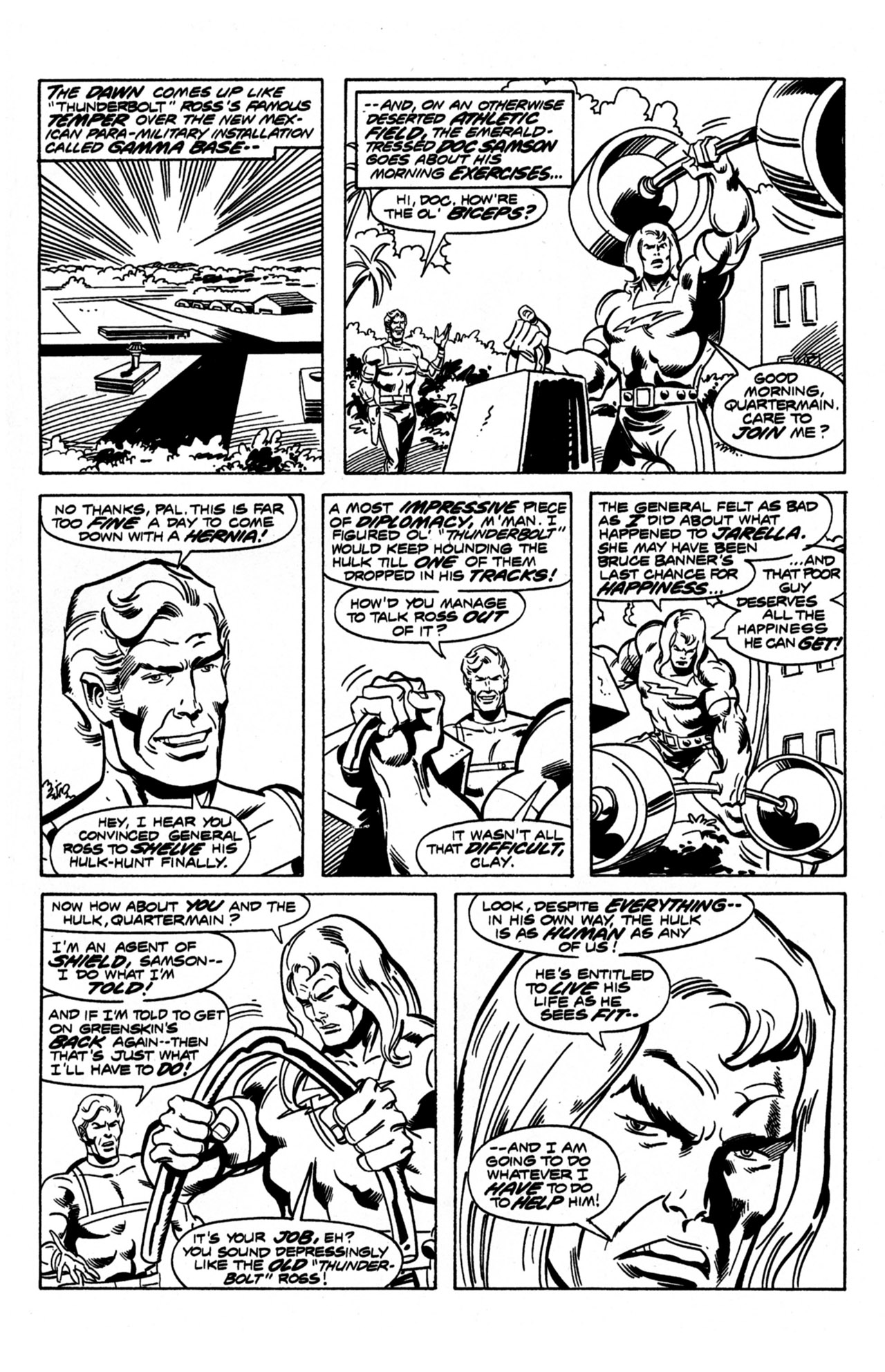 Read online Essential Hulk comic -  Issue # TPB 6 - 143