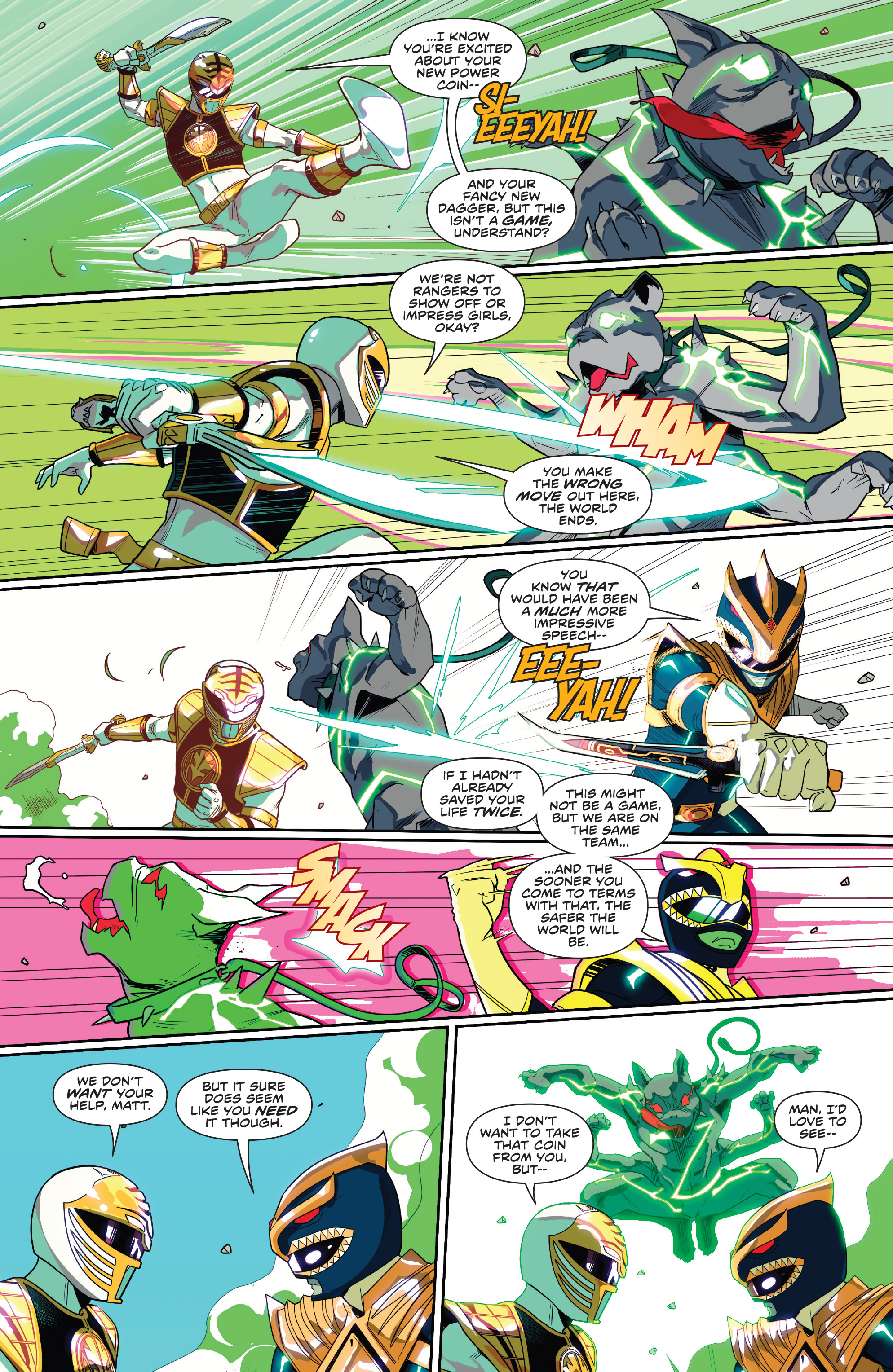 Read online Mighty Morphin comic -  Issue #9 - 15