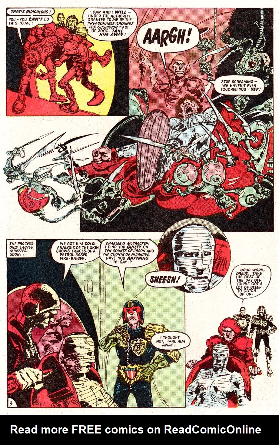 Read online Judge Dredd (1983) comic -  Issue #14 - 22