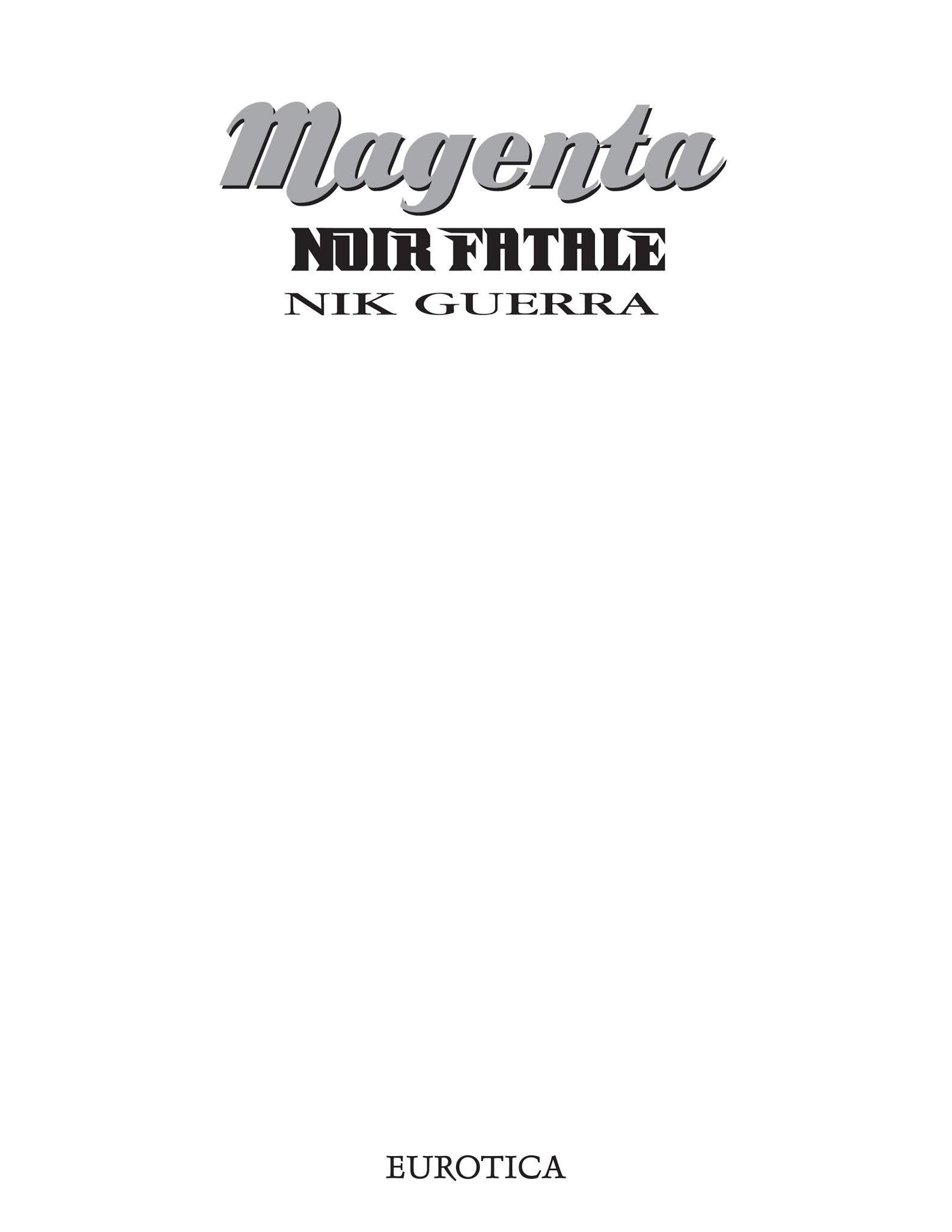 Read online Magenta: Noir Fatale comic -  Issue # TPB - 5