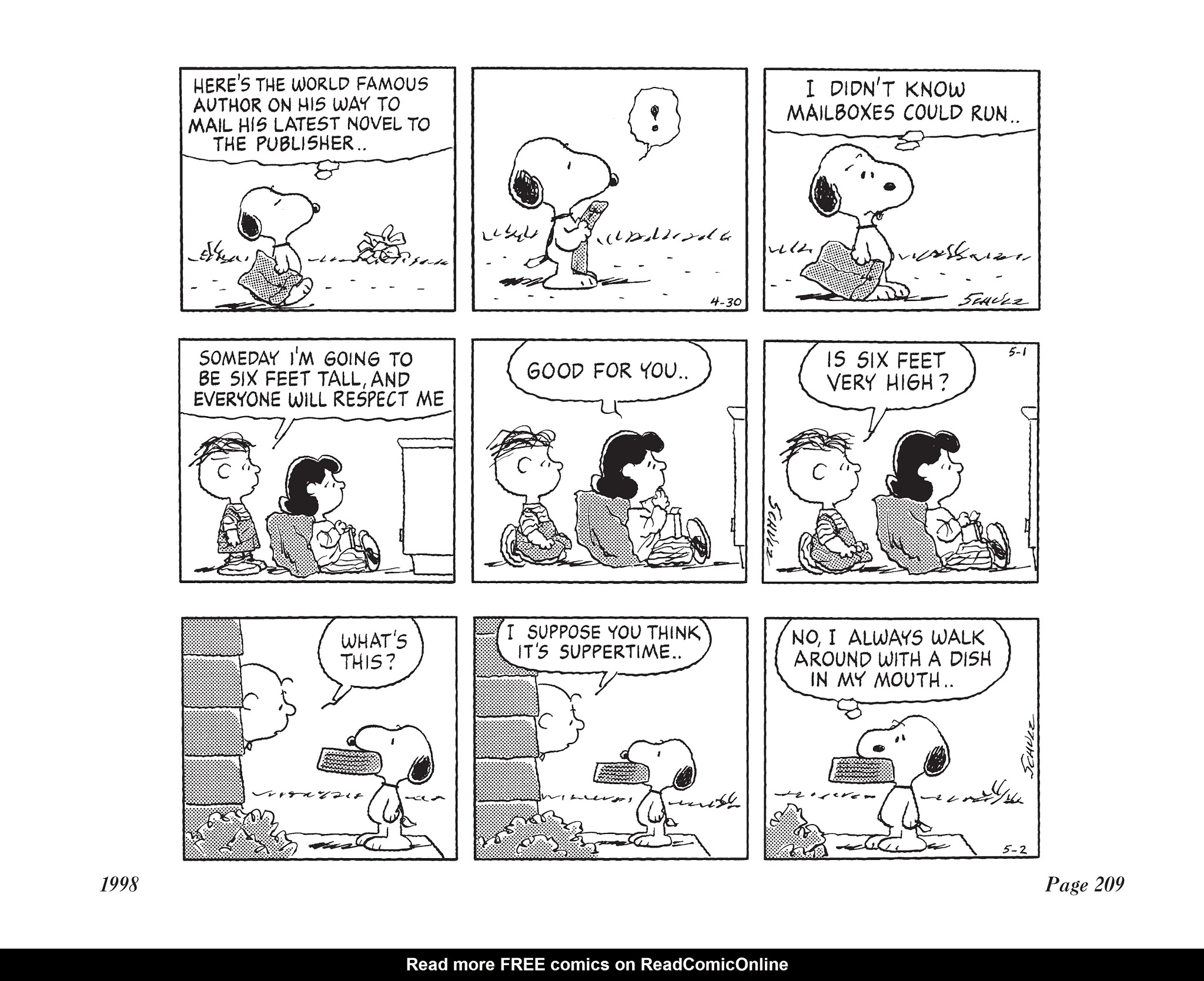 Read online The Complete Peanuts comic -  Issue # TPB 24 - 222