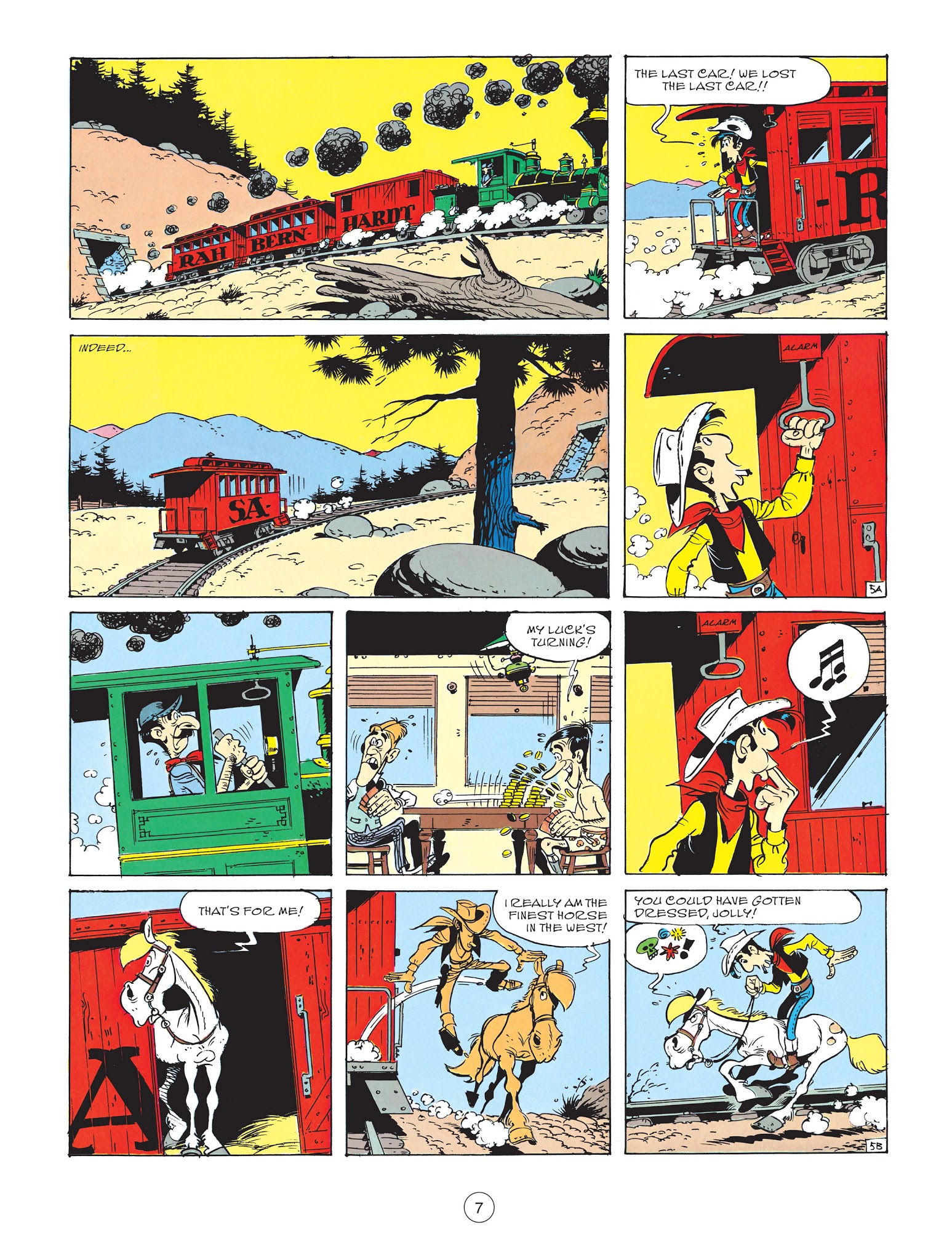 Read online A Lucky Luke Adventure comic -  Issue #63 - 8