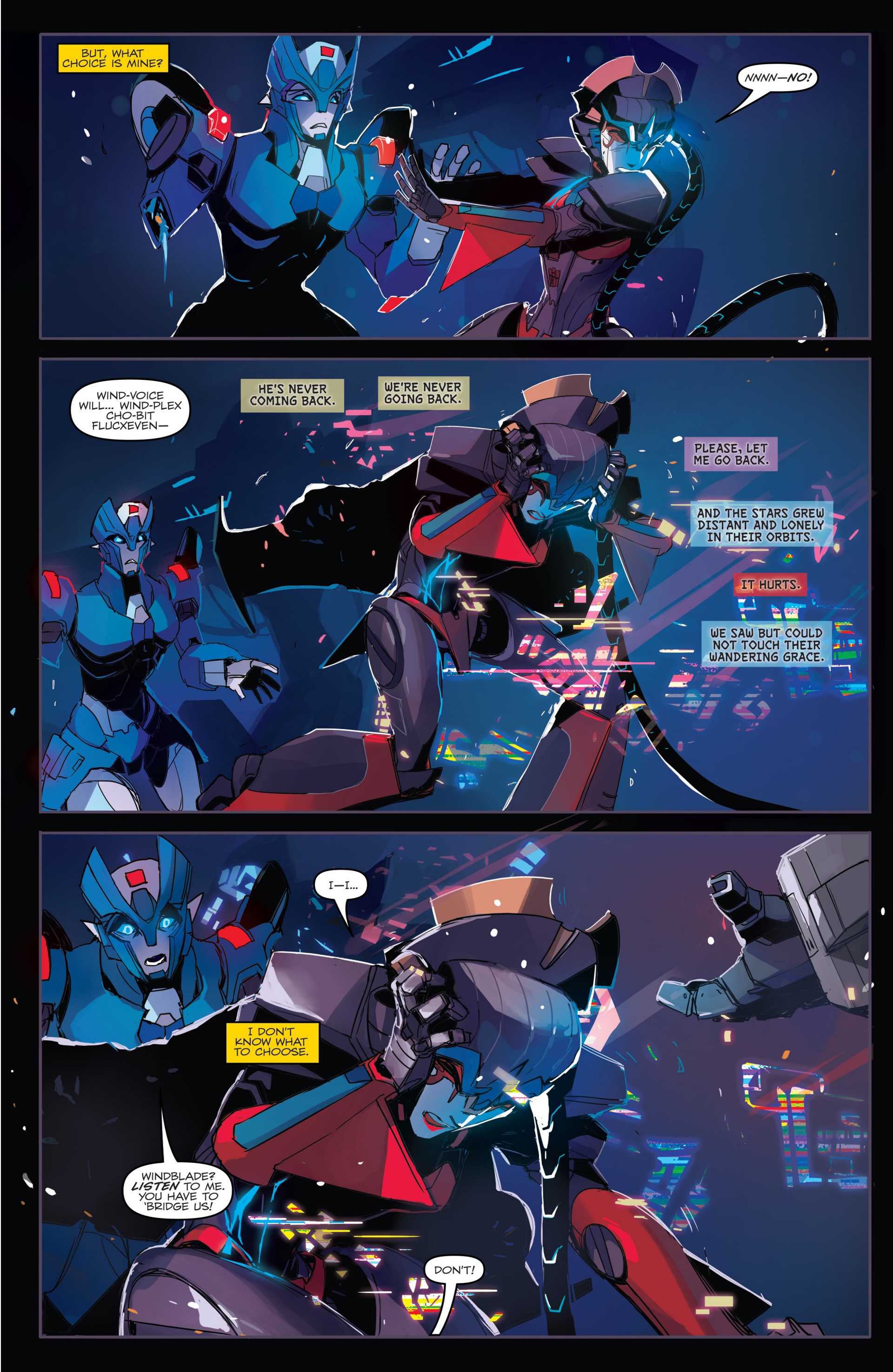 Read online The Transformers: Windblade (2014) comic -  Issue #4 - 21