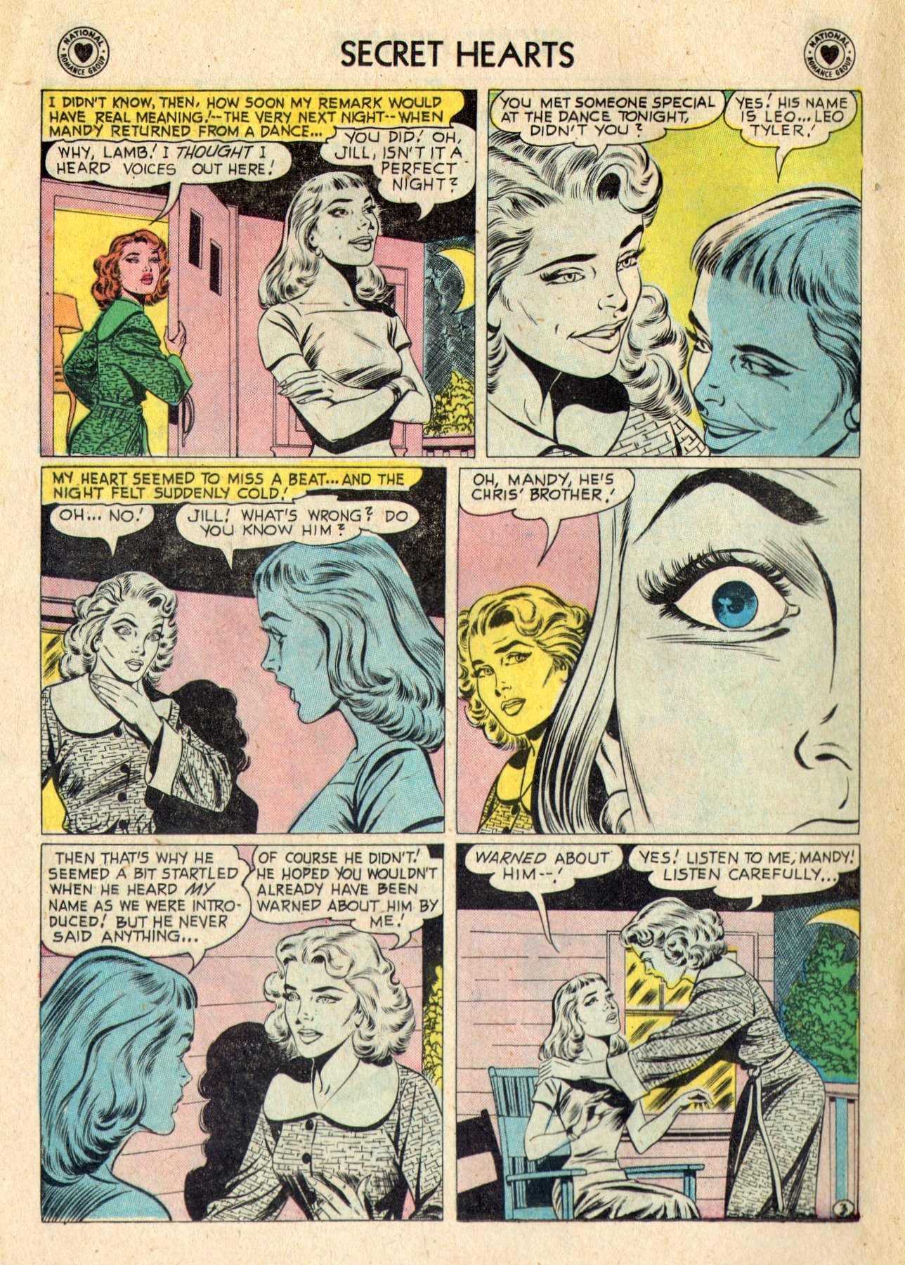 Read online Secret Hearts comic -  Issue #50 - 12