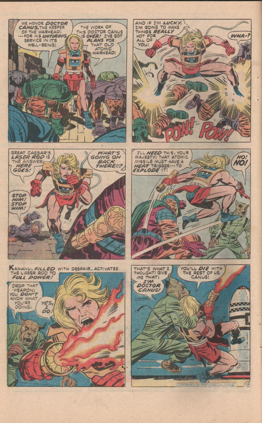 Read online Kamandi, The Last Boy On Earth comic -  Issue #32 - 49