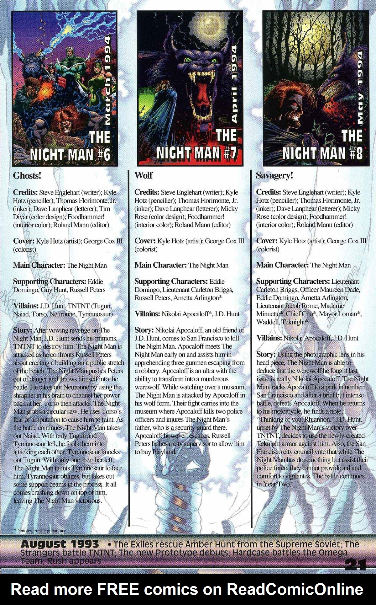 Read online Ultraverse Year One comic -  Issue # Full - 26