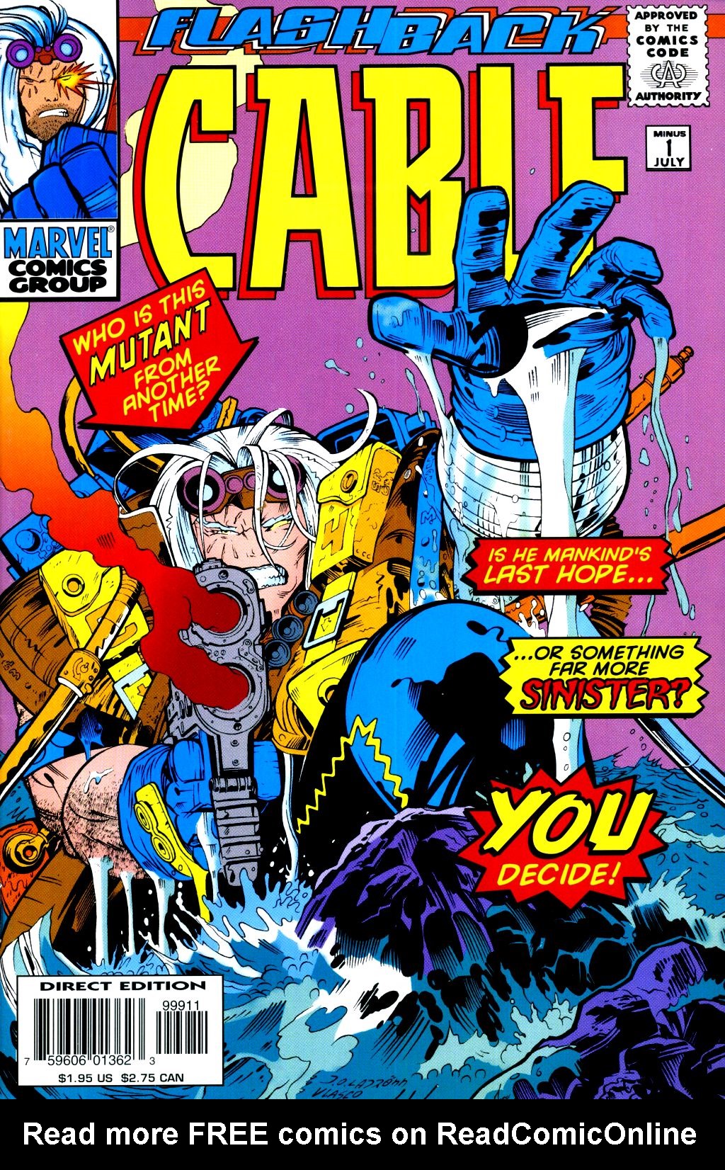 Read online Cable (1993) comic -  Issue #-1 - 1