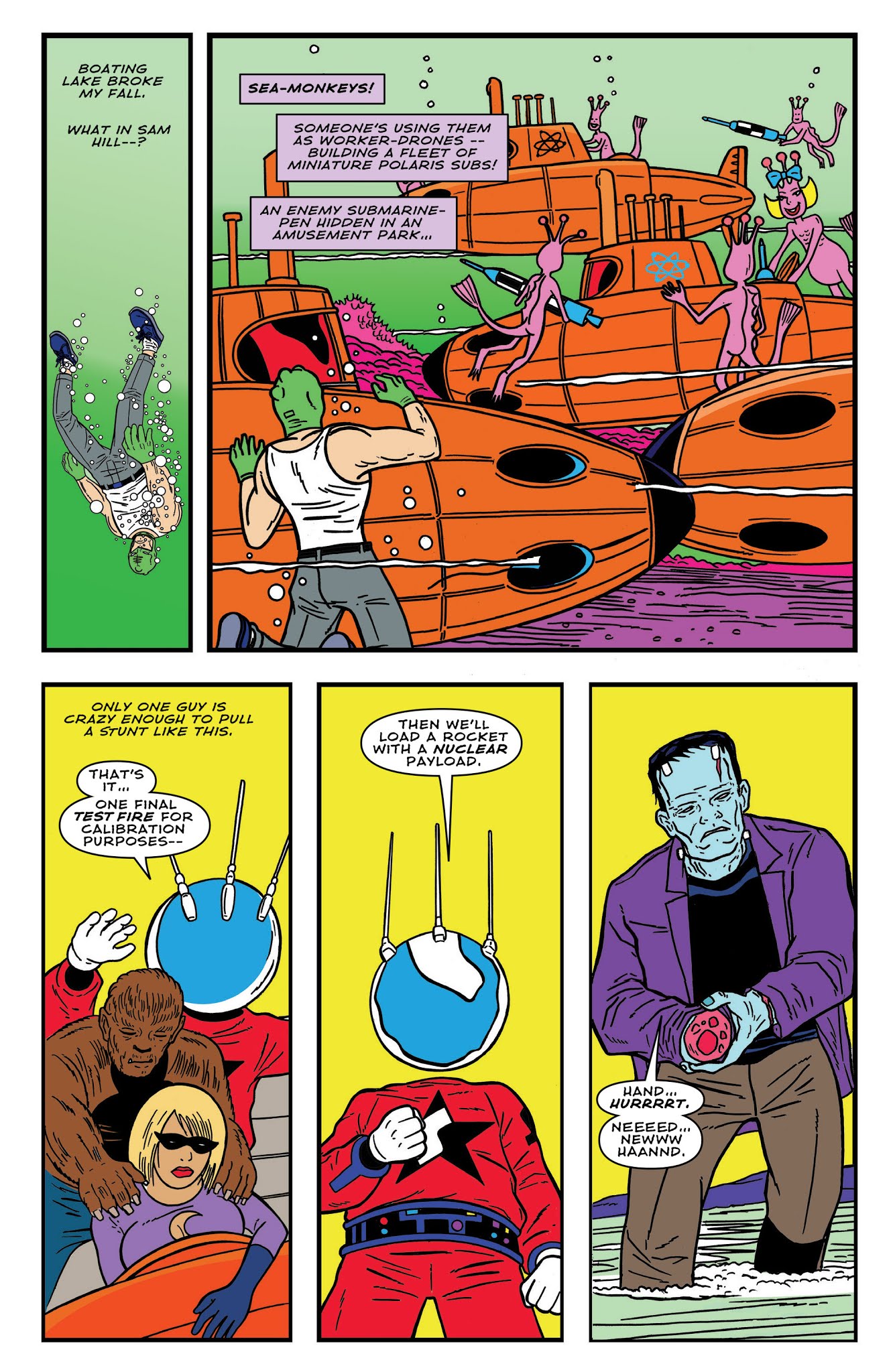 Read online Cap'n Dinosaur comic -  Issue # Full - 19