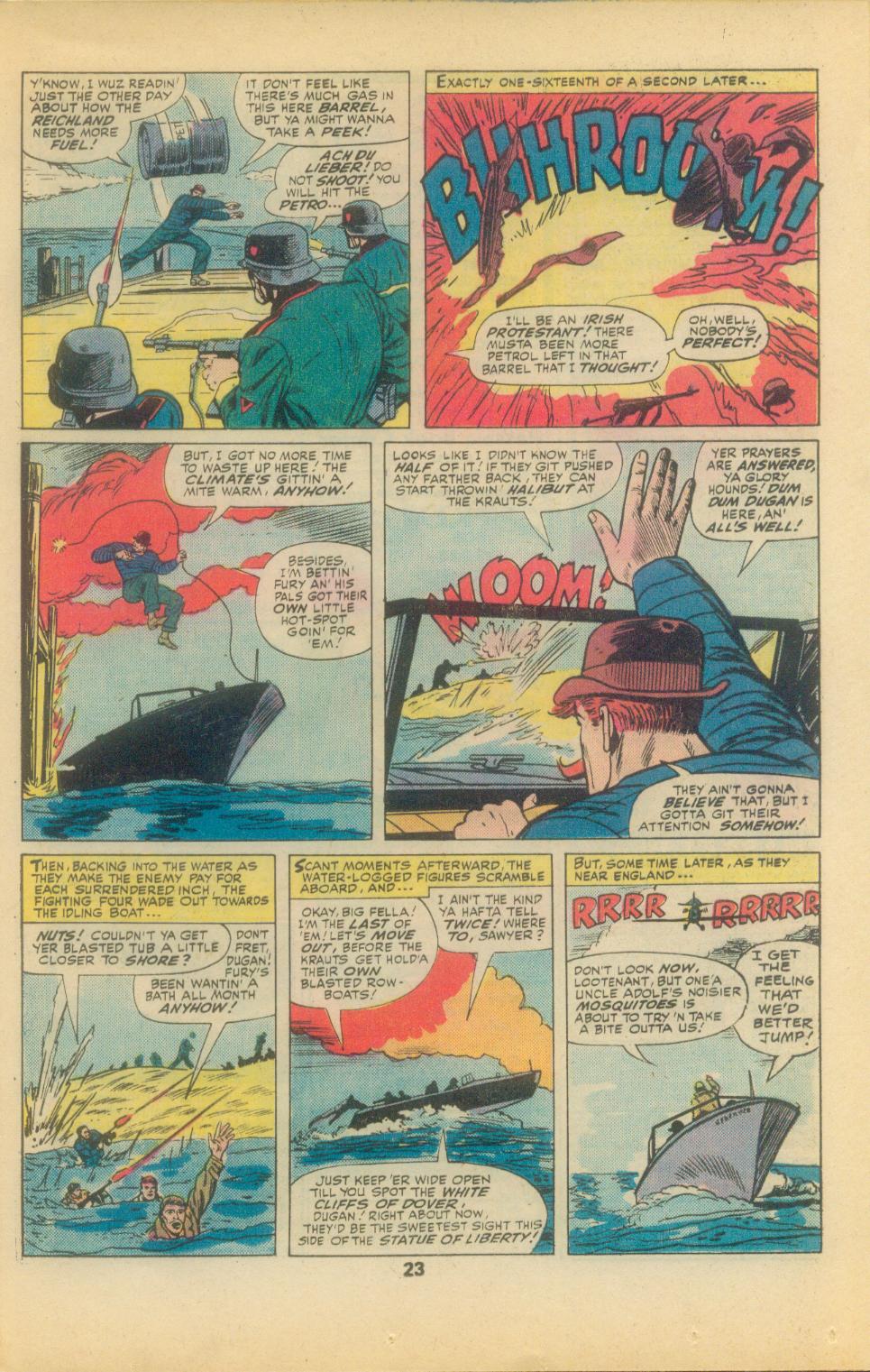Read online Sgt. Fury comic -  Issue #136 - 25