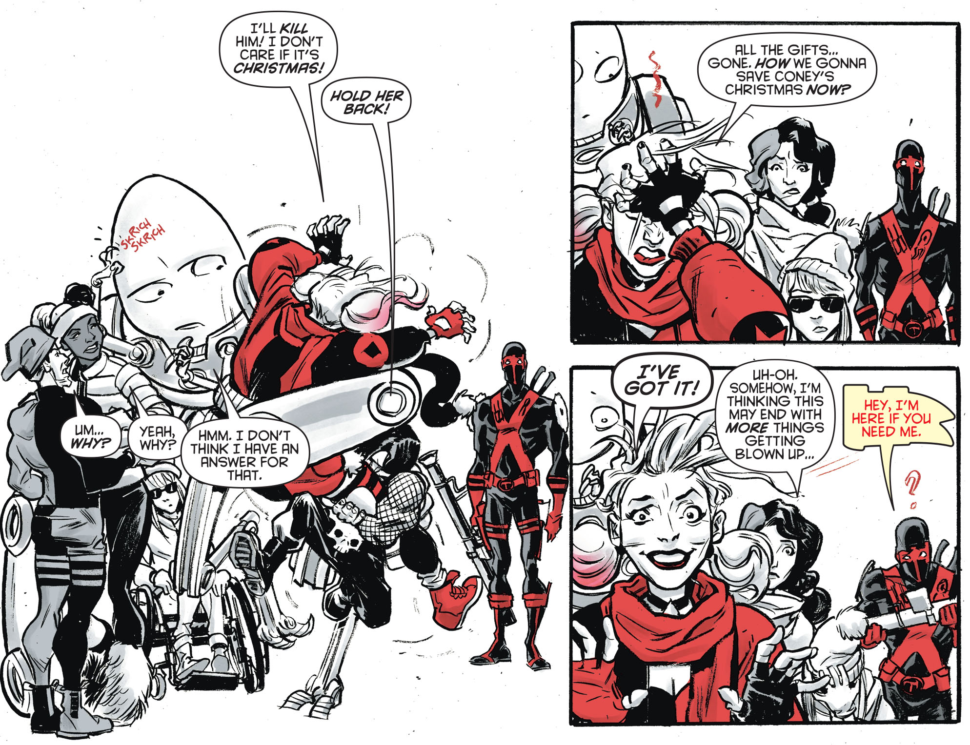 Read online Harley Quinn Black   White   Red comic -  Issue #16 - 15