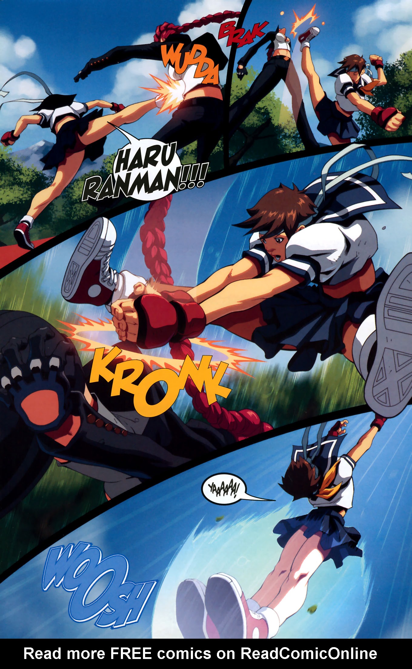 Read online Street Fighter IV comic -  Issue #3 - 8