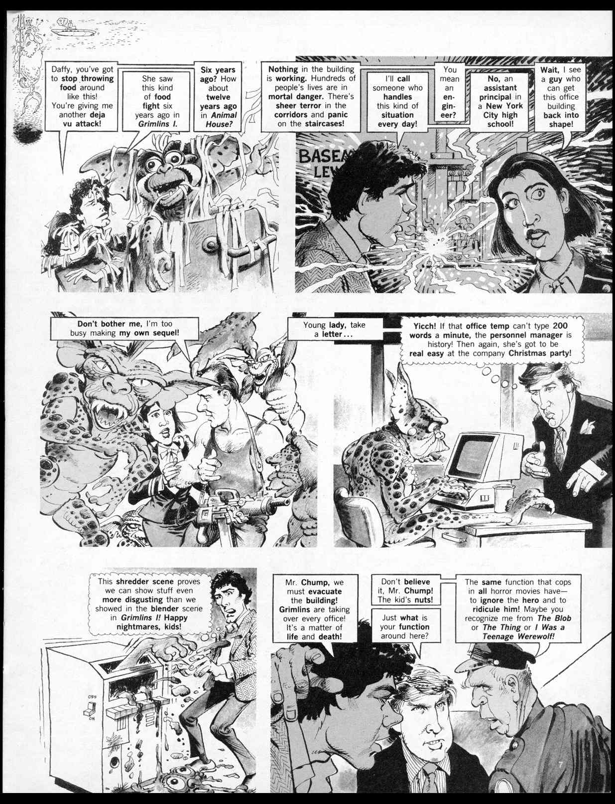 Read online MAD comic -  Issue #298 - 9