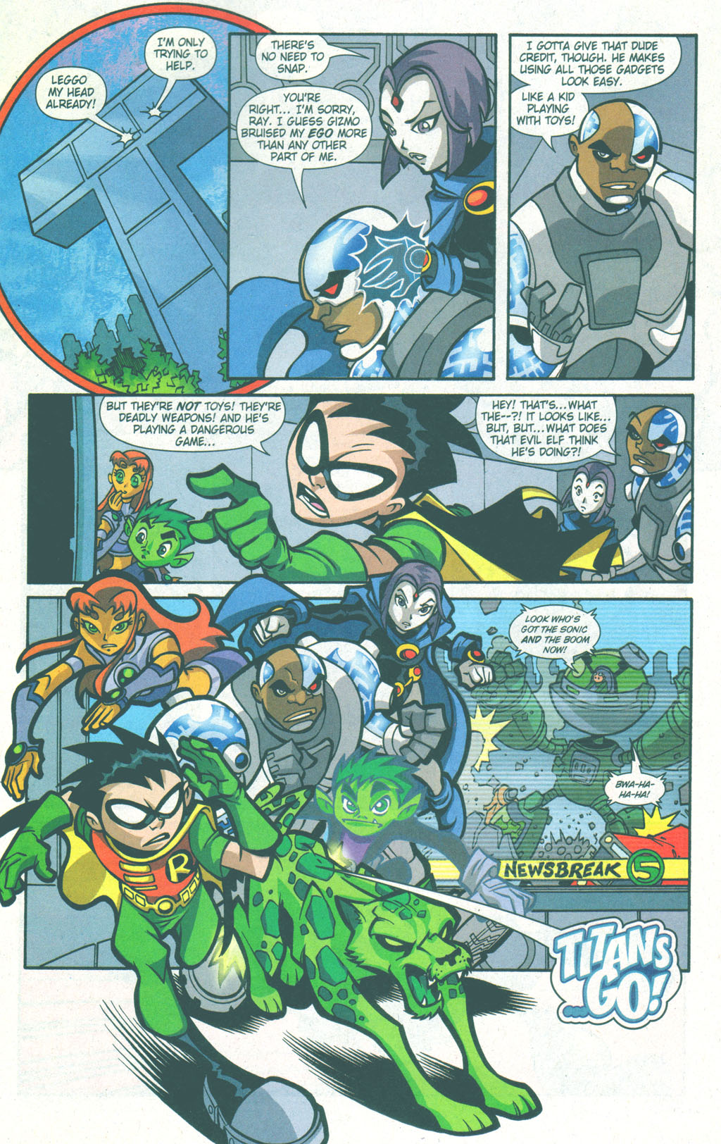 Read online Teen Titans Go! (2003) comic -  Issue #9 - 9