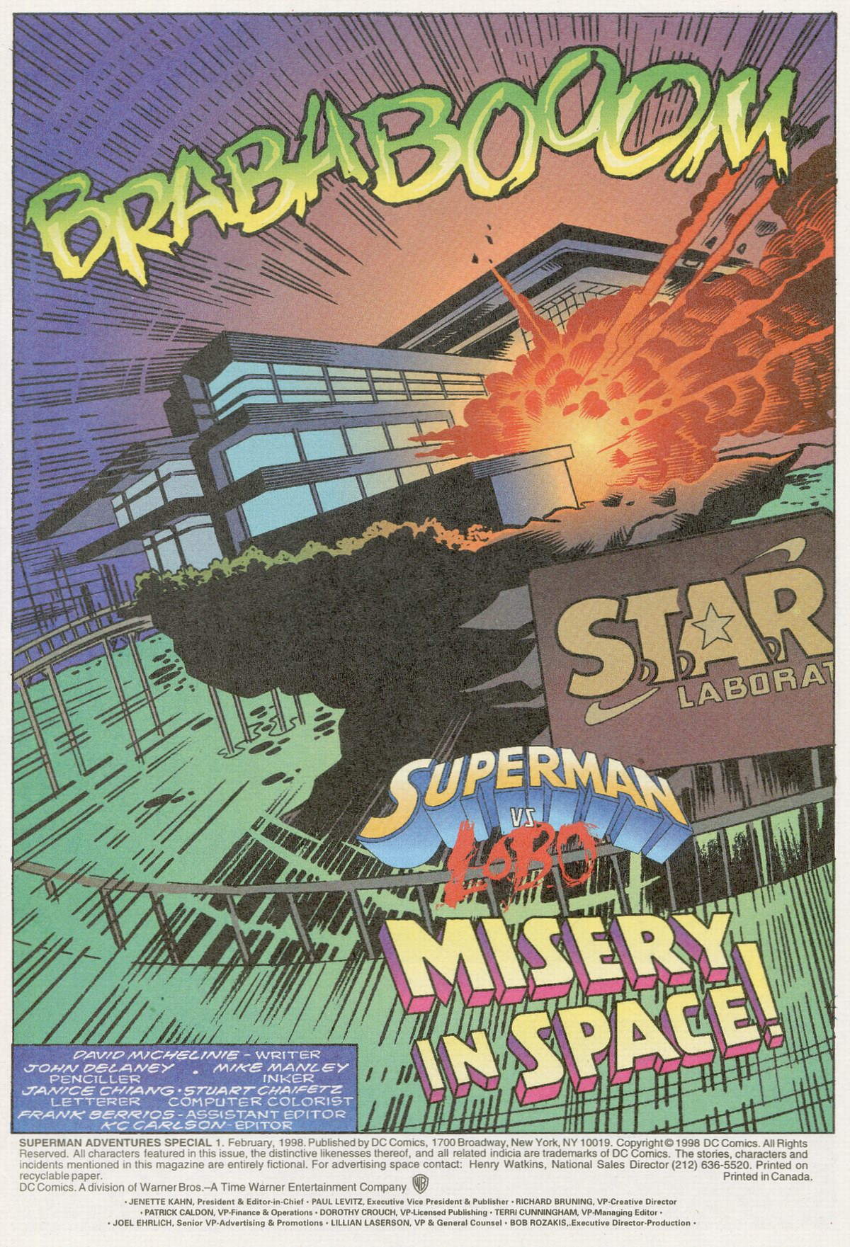 Superman Adventures issue _Special_-_Superman_vs_Lobo - Page 2