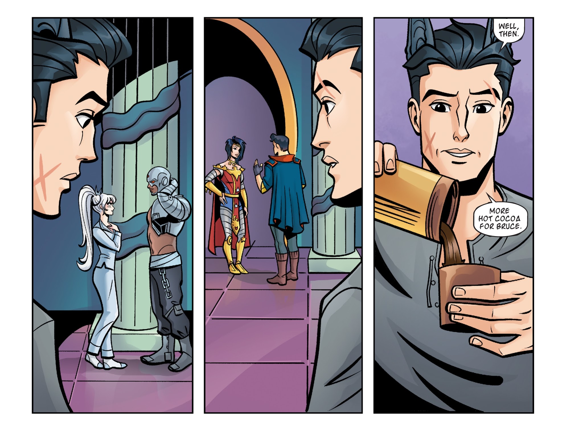 Read online RWBY/Justice League comic -  Issue #10 - 16