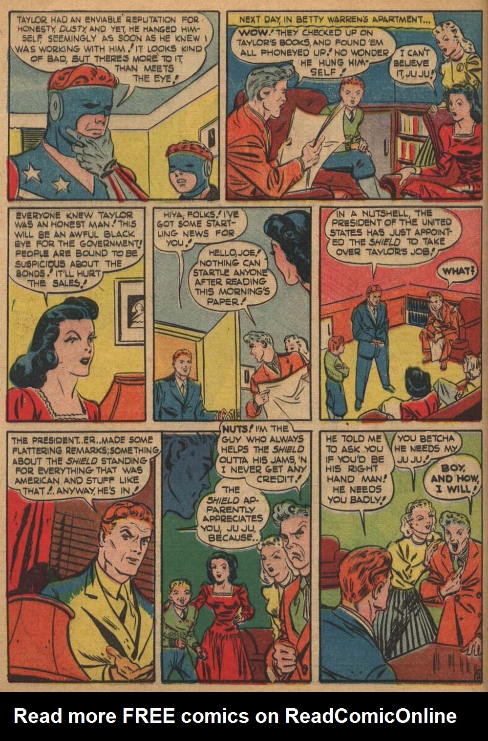 Read online Pep Comics comic -  Issue #19 - 4