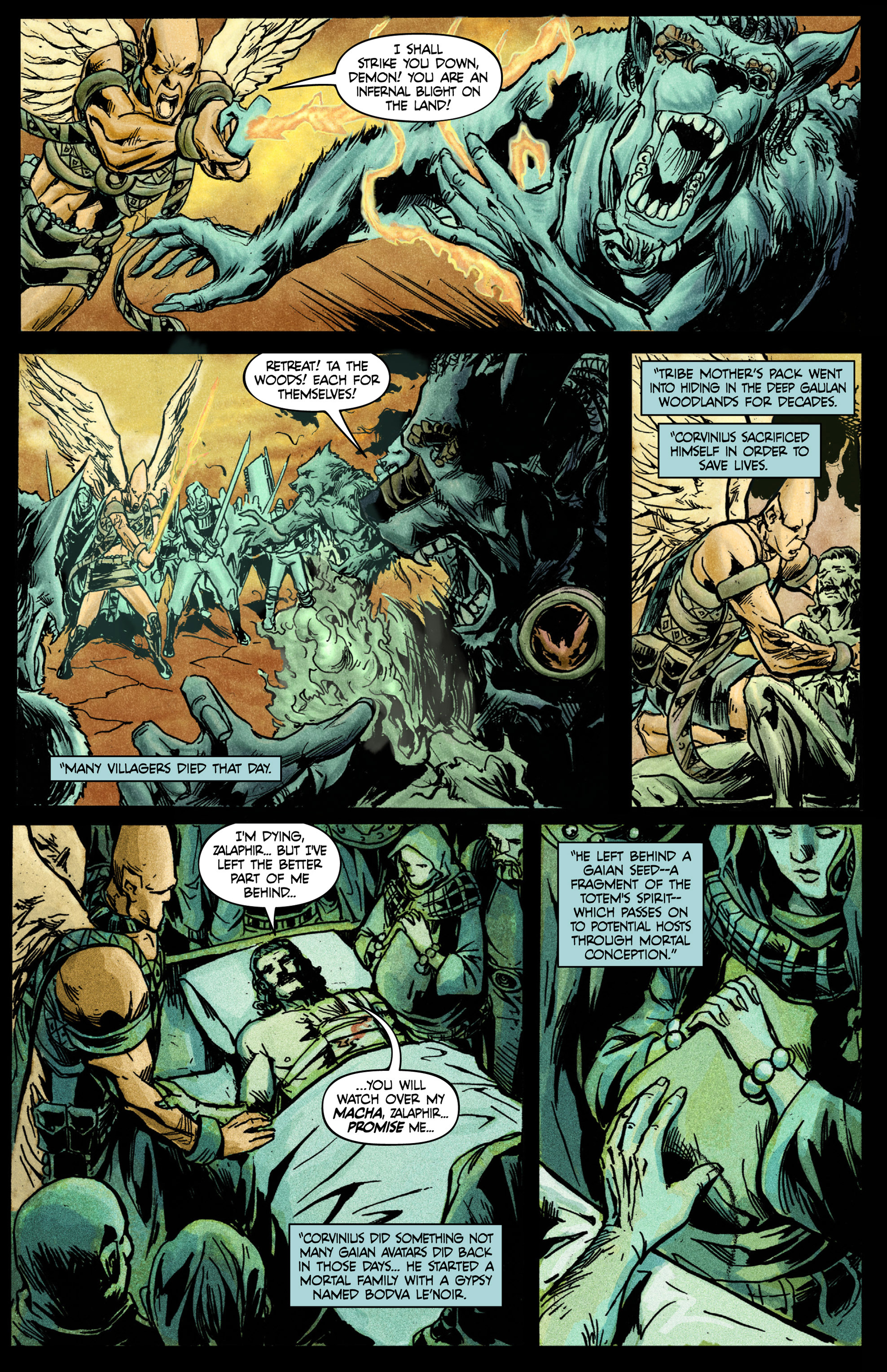 Read online Raven Nevermore comic -  Issue #5 - 21