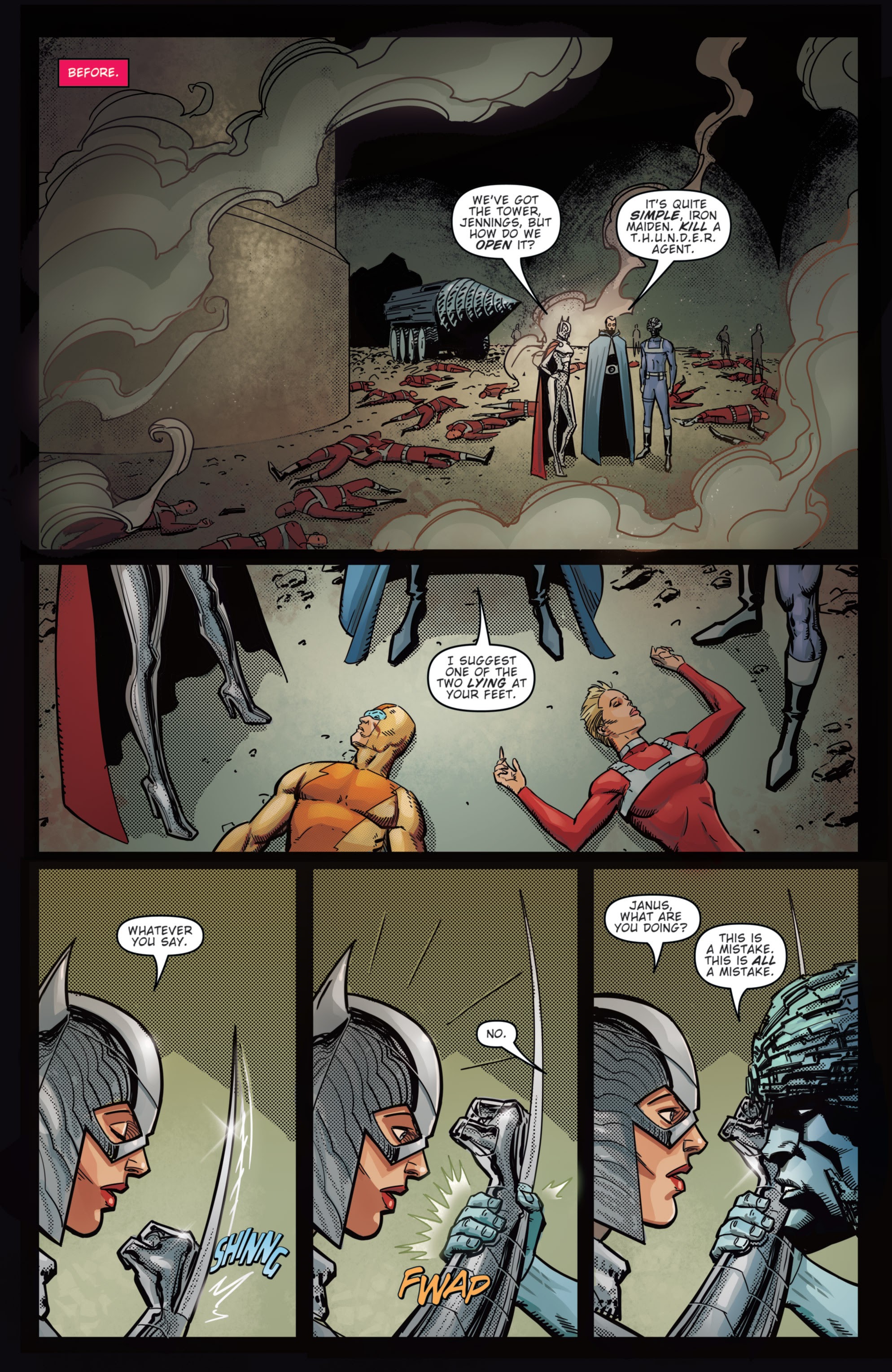 Read online T.H.U.N.D.E.R. Agents (2013) comic -  Issue #8 - 5