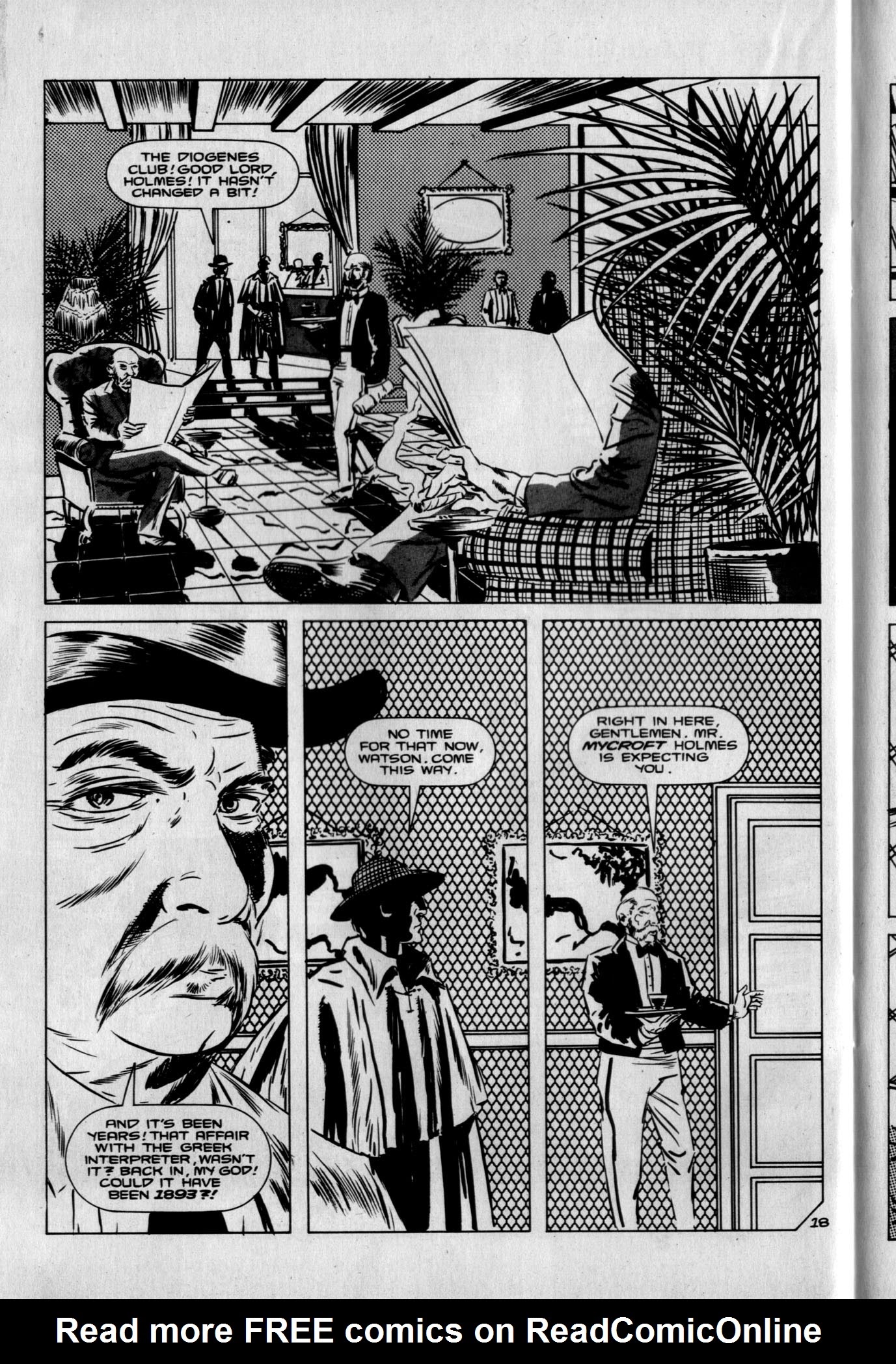 Read online Sherlock Holmes in the Case of the Missing Martian comic -  Issue #2 - 20