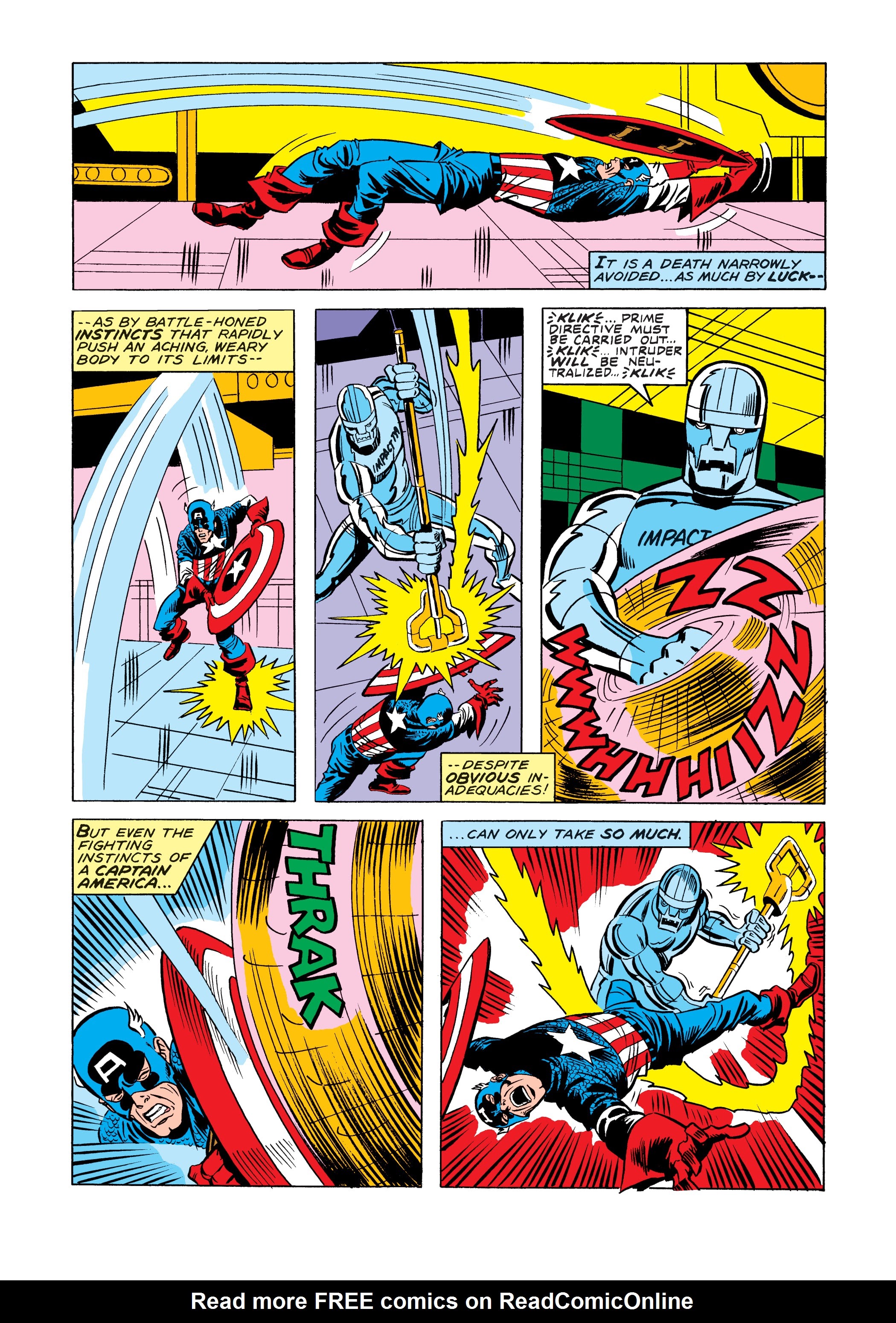 Read online Marvel Masterworks: Captain America comic -  Issue # TPB 12 (Part 3) - 1