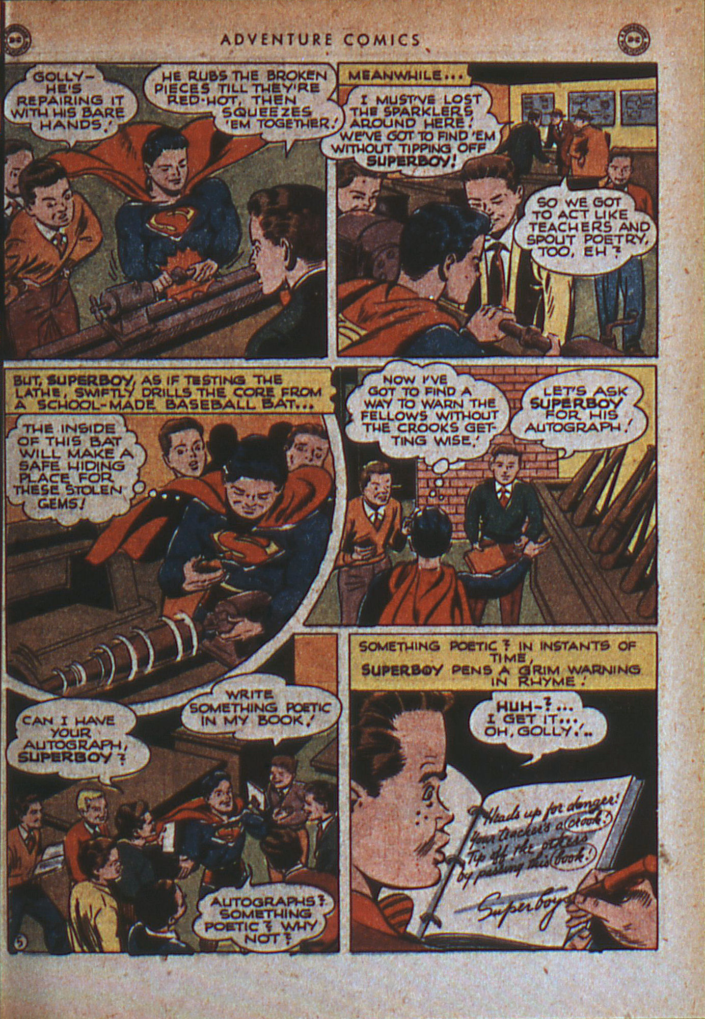 Read online Adventure Comics (1938) comic -  Issue #126 - 7