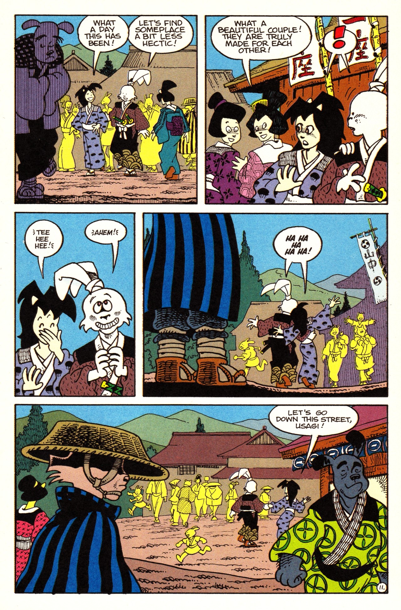 Read online Usagi Yojimbo (1993) comic -  Issue #14 - 12