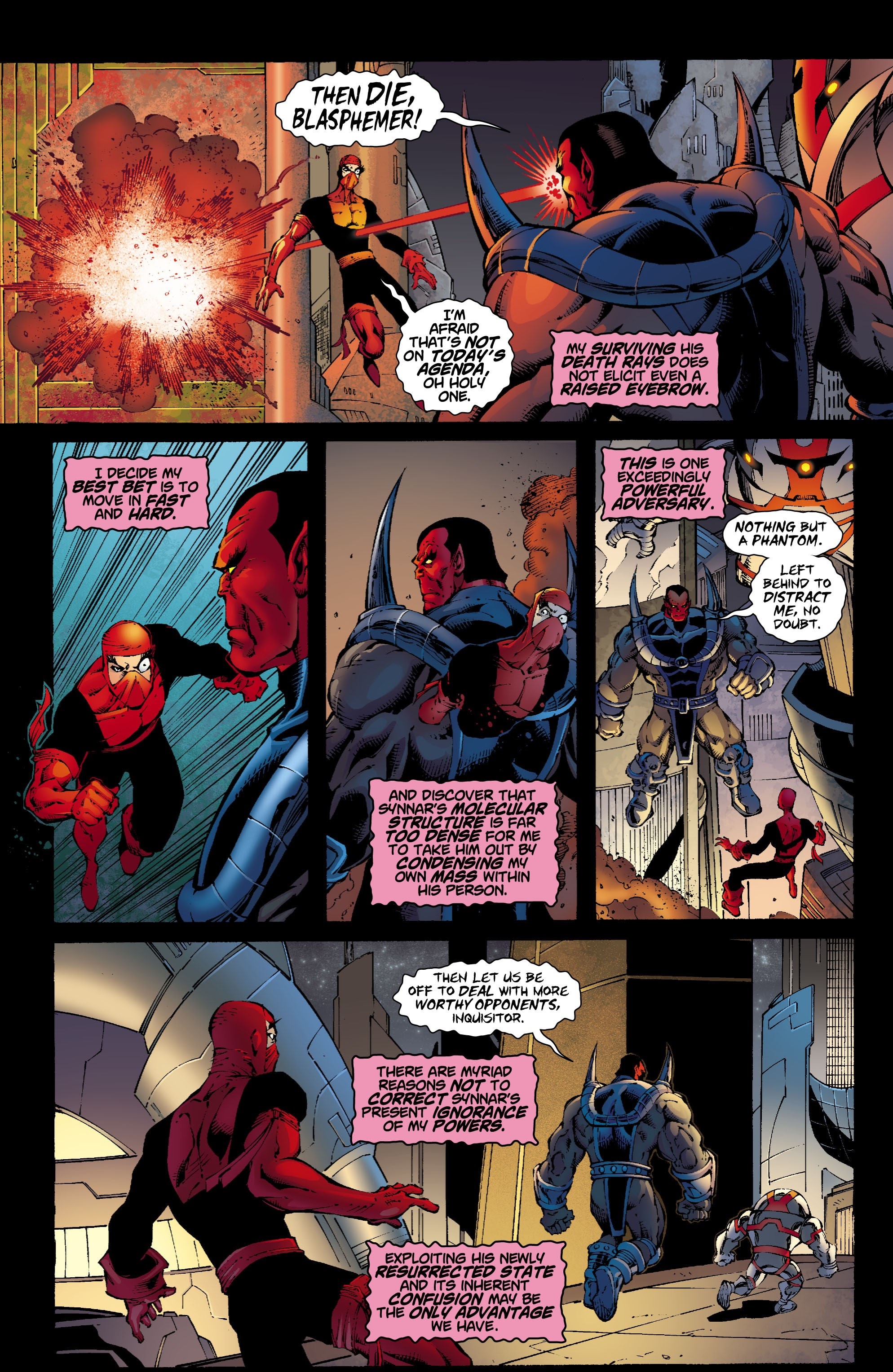 Read online Rann/Thanagar Holy War comic -  Issue #4 - 5