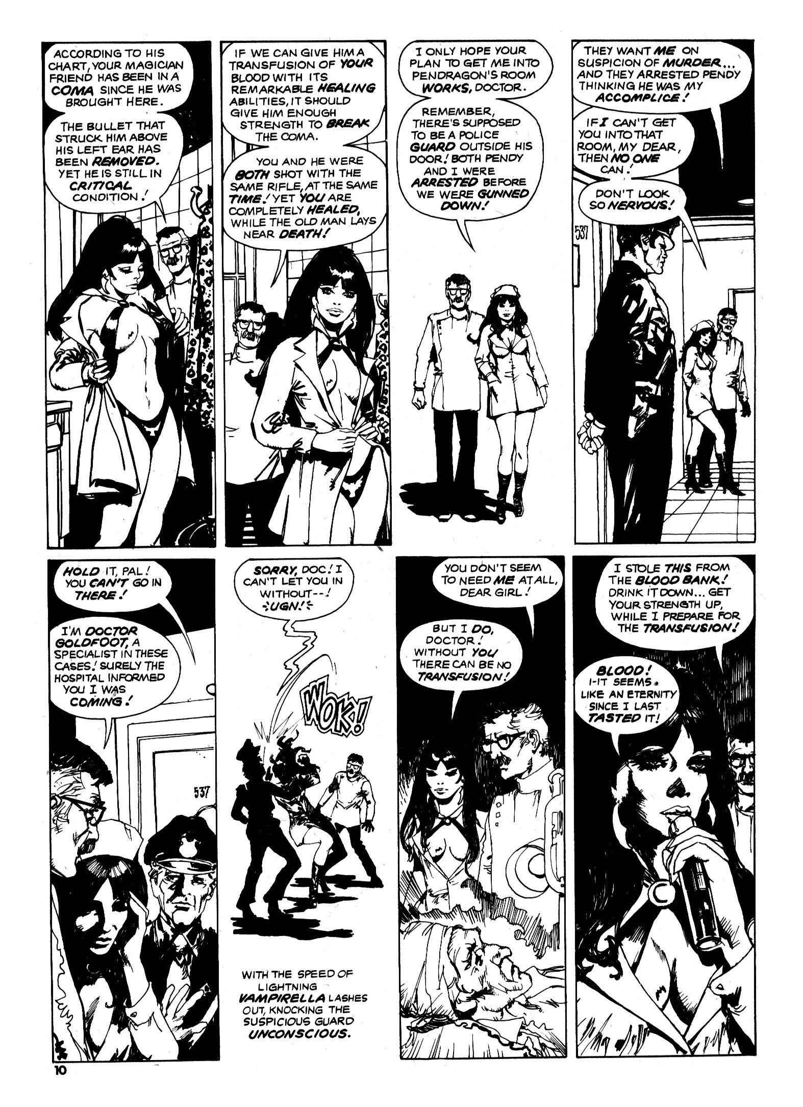Read online Vampirella (1969) comic -  Issue #49 - 10