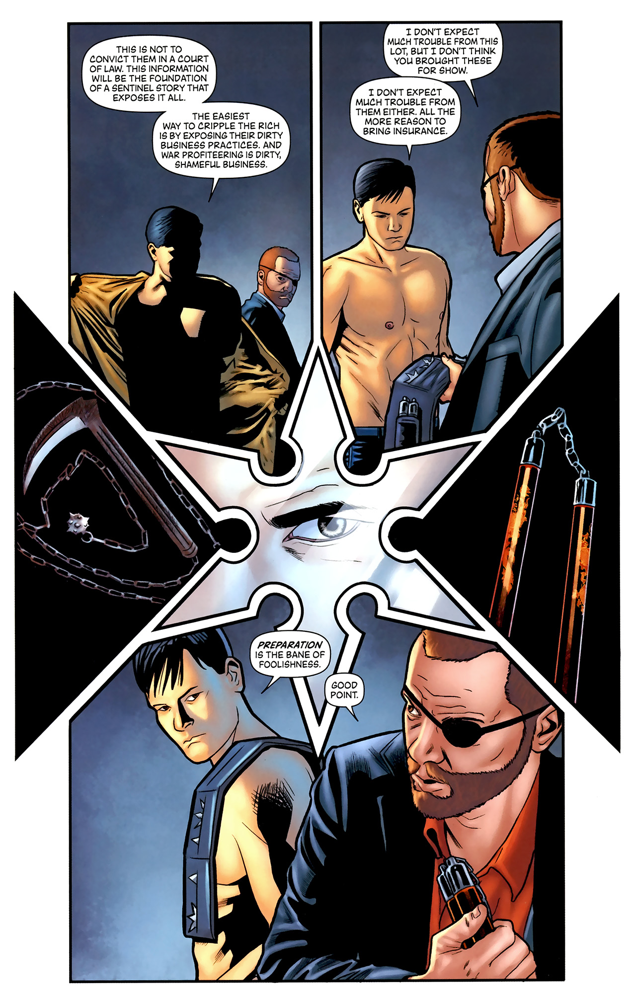 Read online Kato Origins comic -  Issue #7 - 18