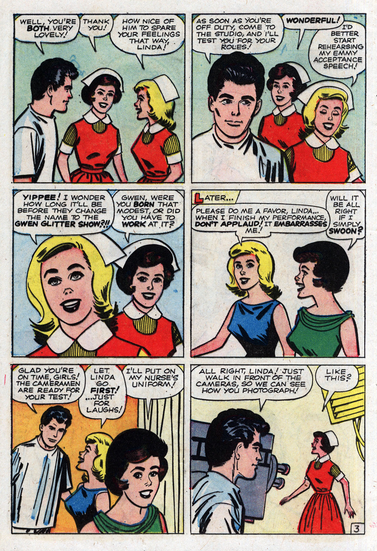 Read online Linda Carter, Student Nurse comic -  Issue #9 - 12
