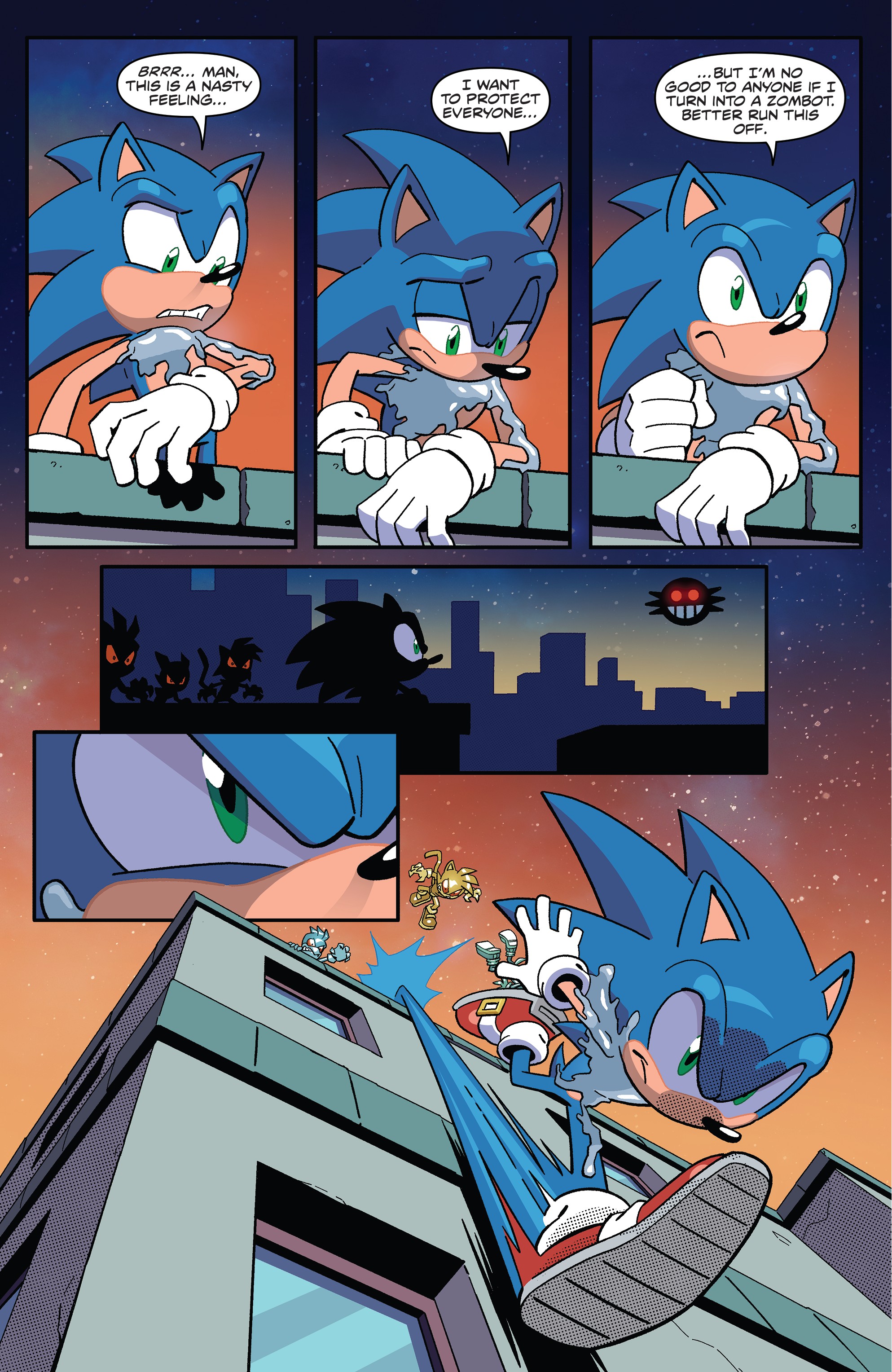 Read online Sonic the Hedgehog (2018) comic -  Issue #17 - 18