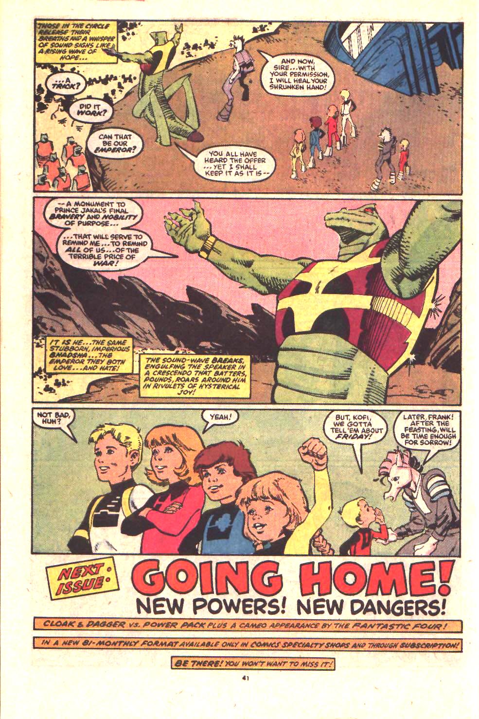 Read online Power Pack (1984) comic -  Issue #25 - 42
