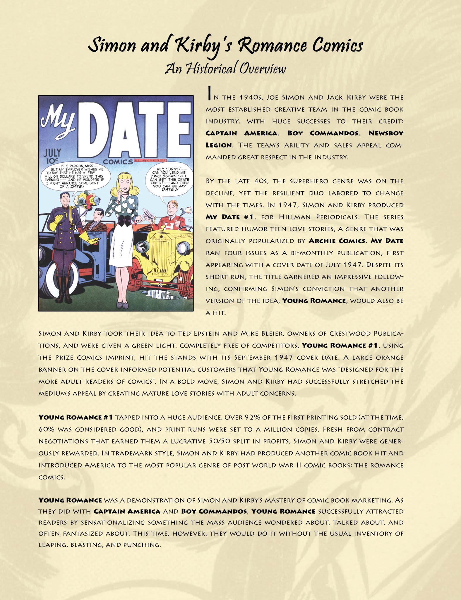 Read online Young Romance: The Best of Simon & Kirby’s Romance Comics comic -  Issue # TPB 3 - 75