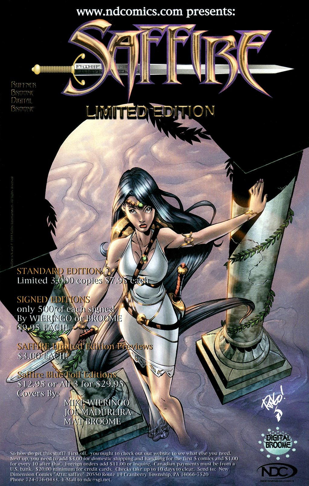 Read online Saffire comic -  Issue #1 - 28